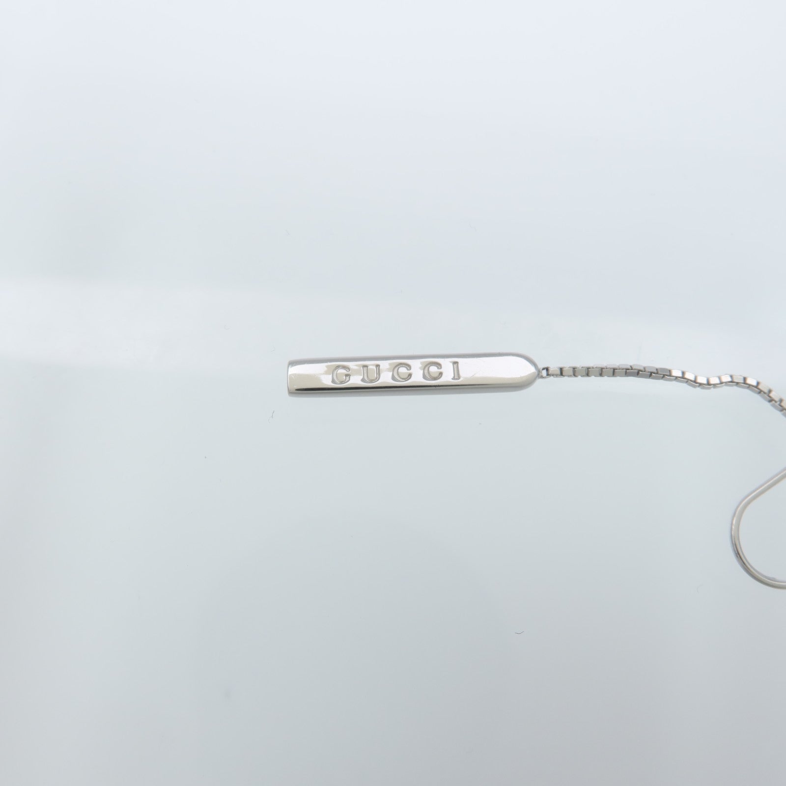 GUCCI 18K白金Earrings耳環