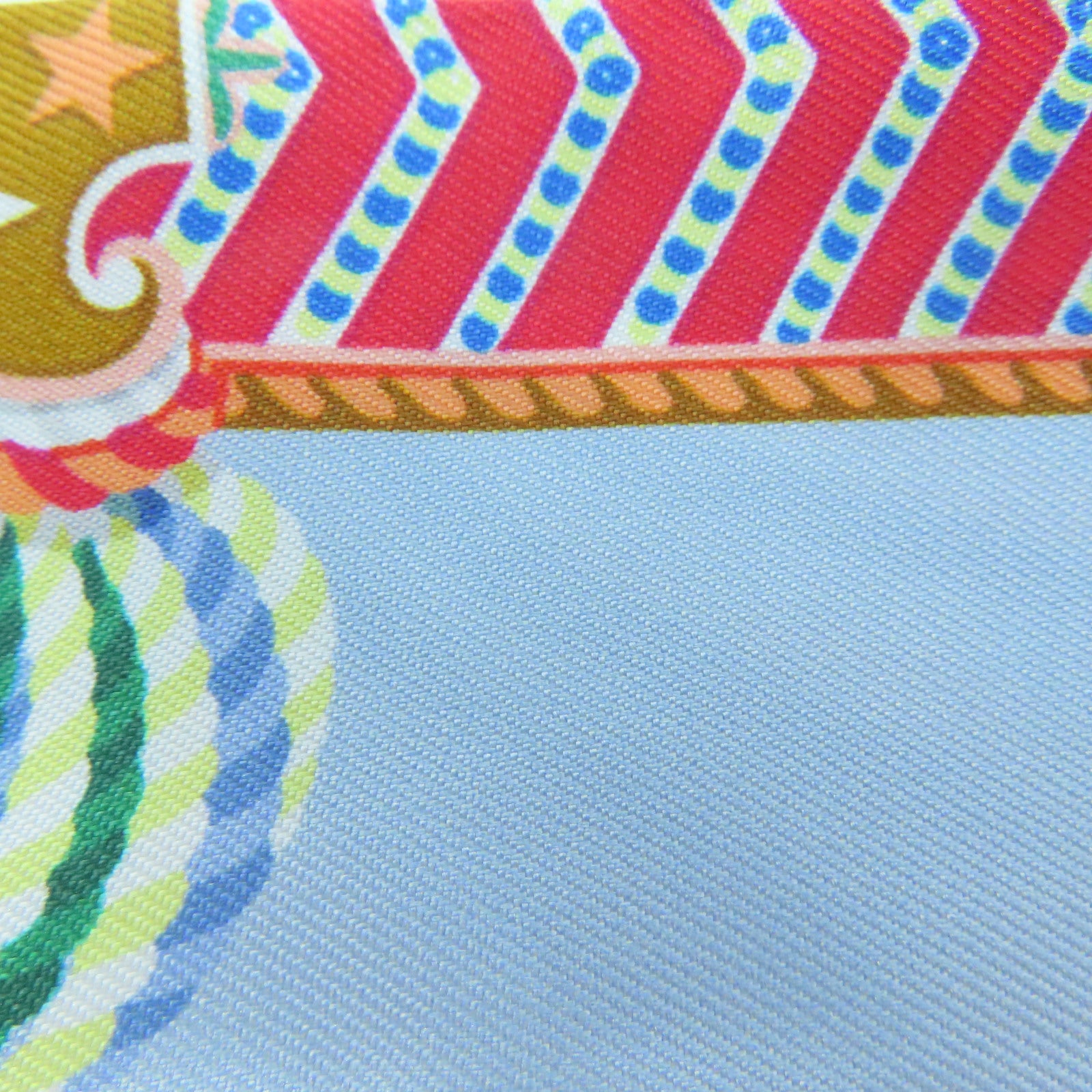 HERMES 【激減優惠】絲質Twilly Scarf絲巾藍色