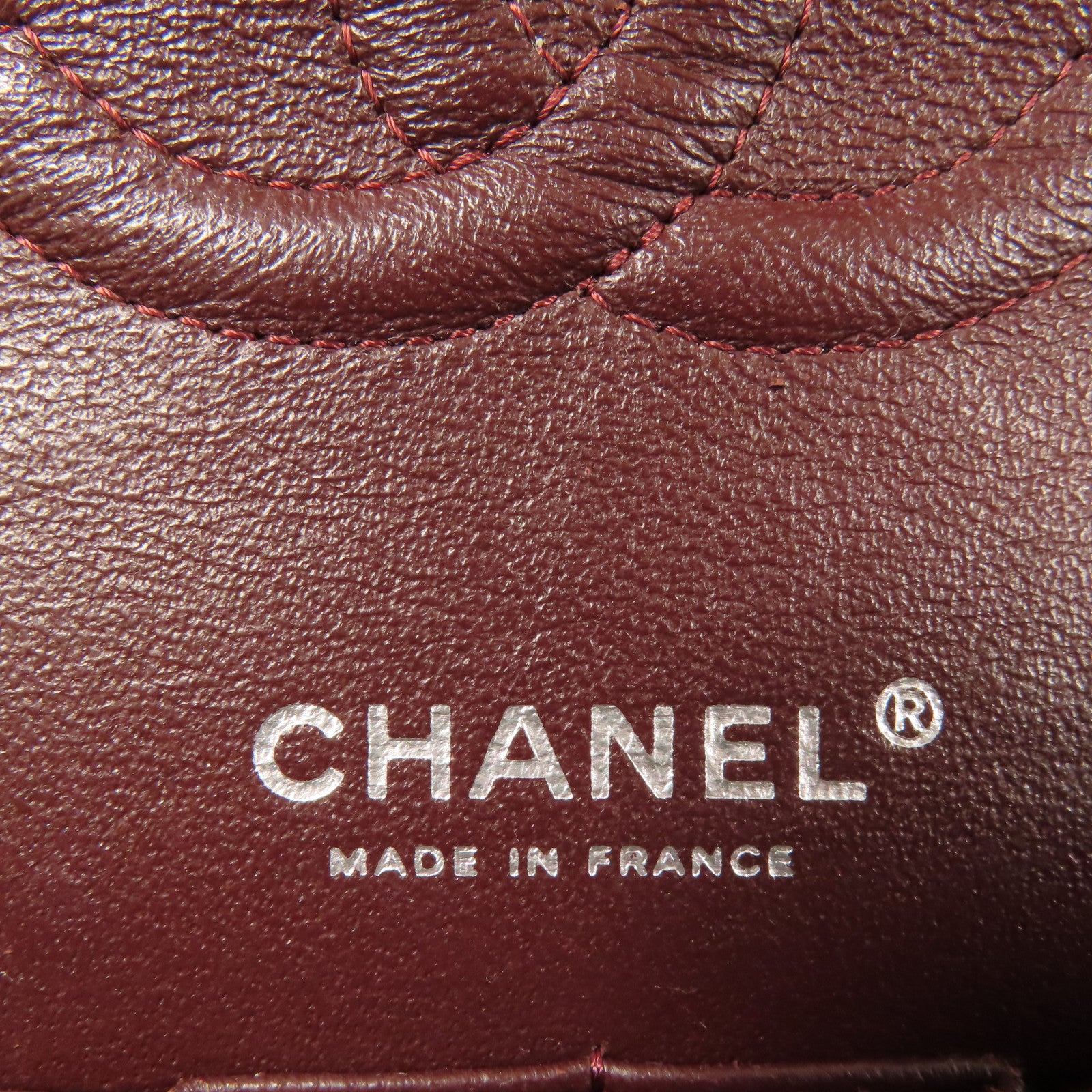 CHANEL 羊皮皮革Classic 25銀扣鏈帶肩背袋