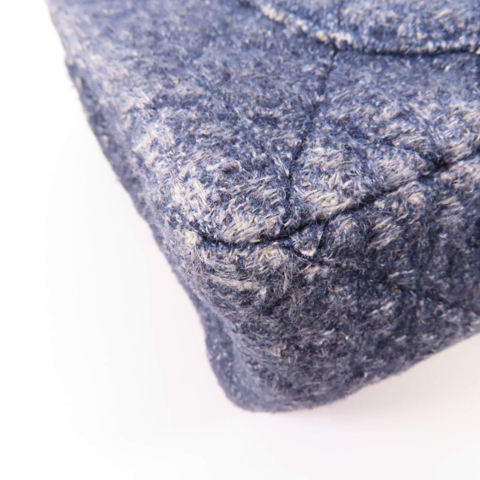 CHANEL 粗花呢2.55銀扣鏈帶肩背袋