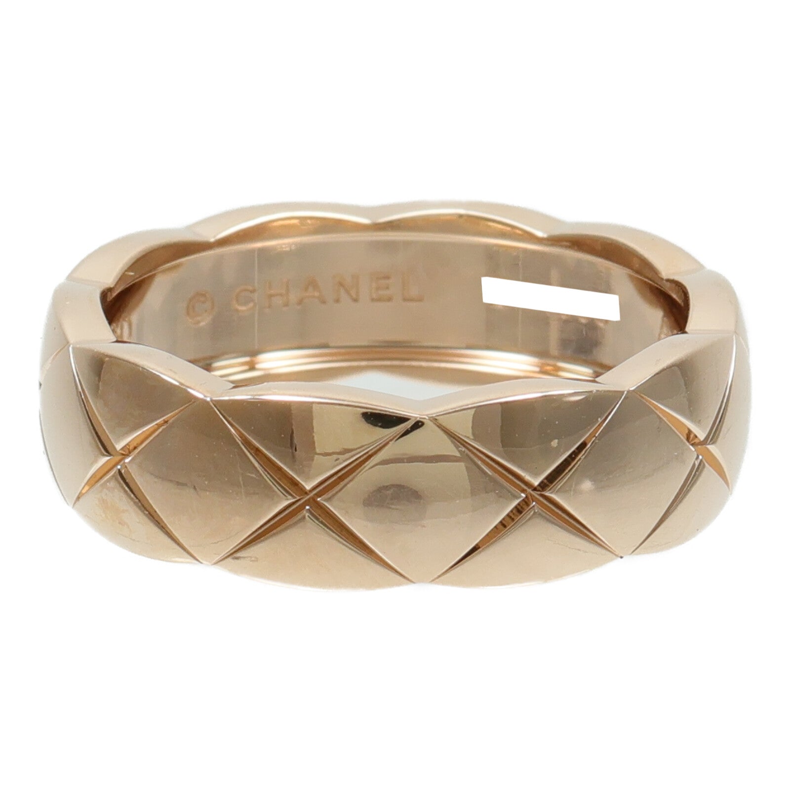 CHANEL 18K玫瑰金Coco Crush Ring戒指