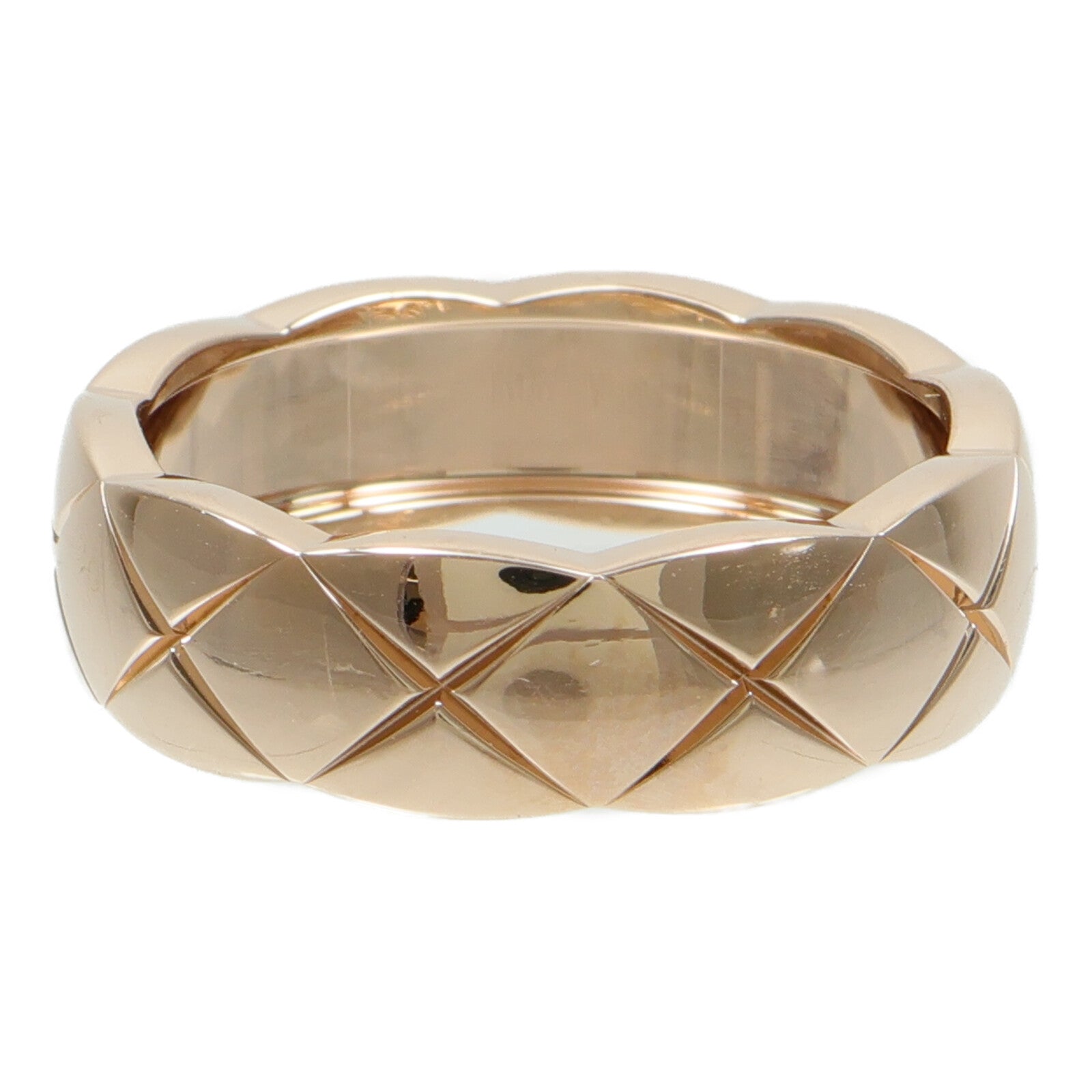 CHANEL 18K玫瑰金Coco Crush Ring戒指
