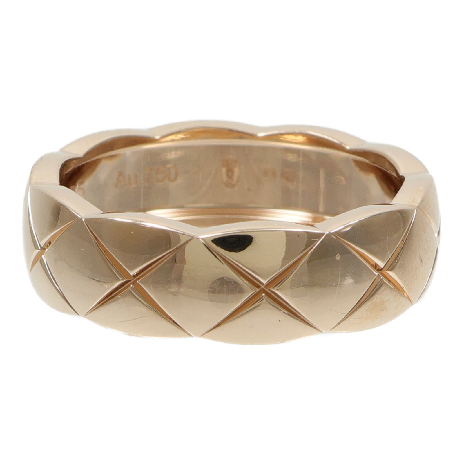 CHANEL 18K玫瑰金Coco Crush Ring戒指