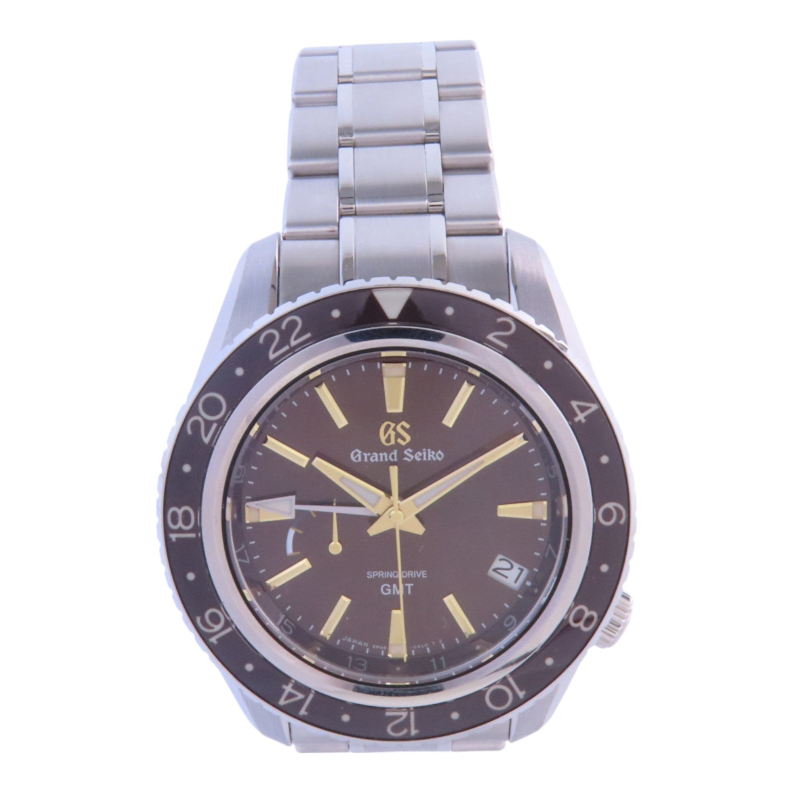 SEIKO Spring Drive GMT 140pcs Limited SBGE267 Automatic Watch Stainless Steel