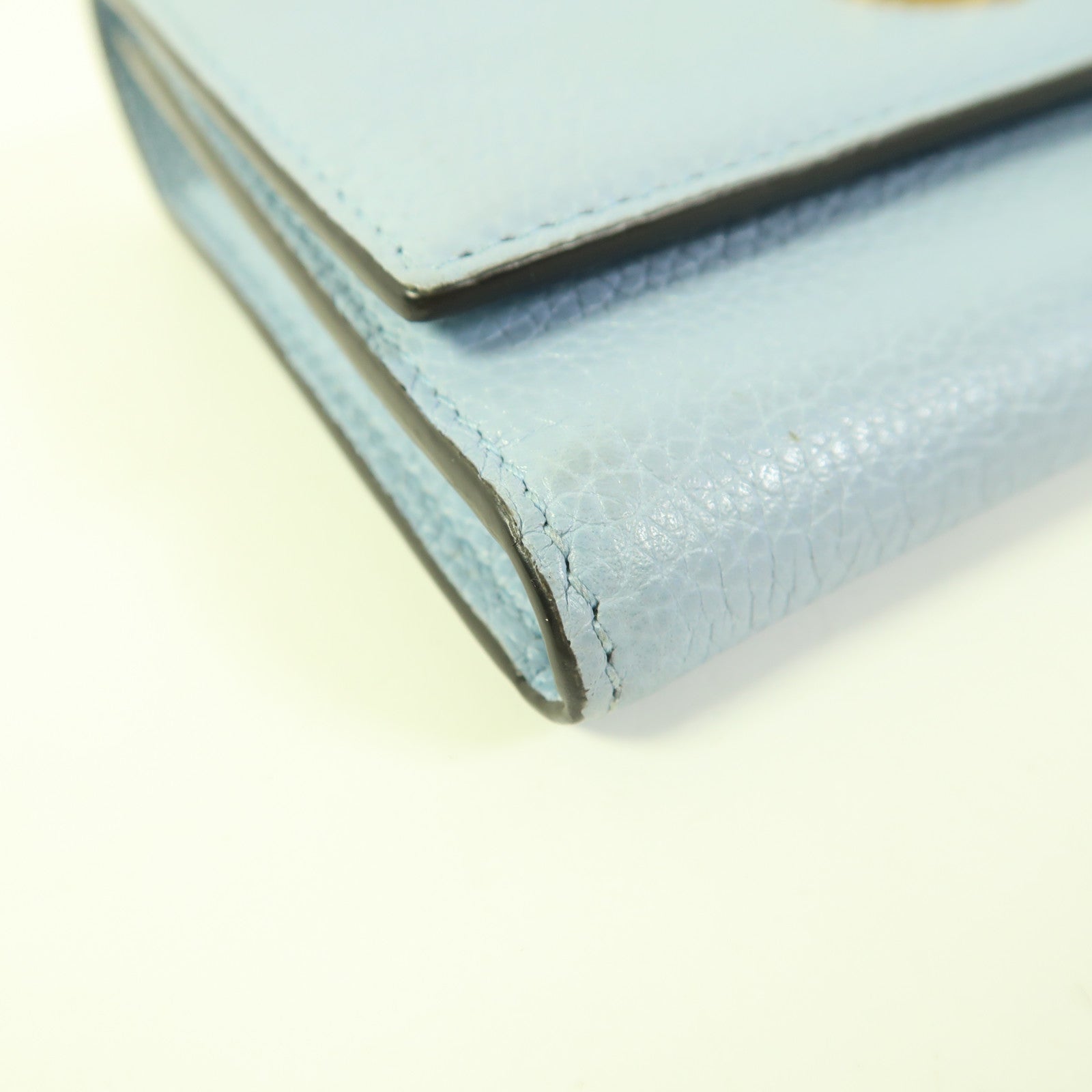 GUCCI 牛皮皮革Long Wallet金扣長錢包