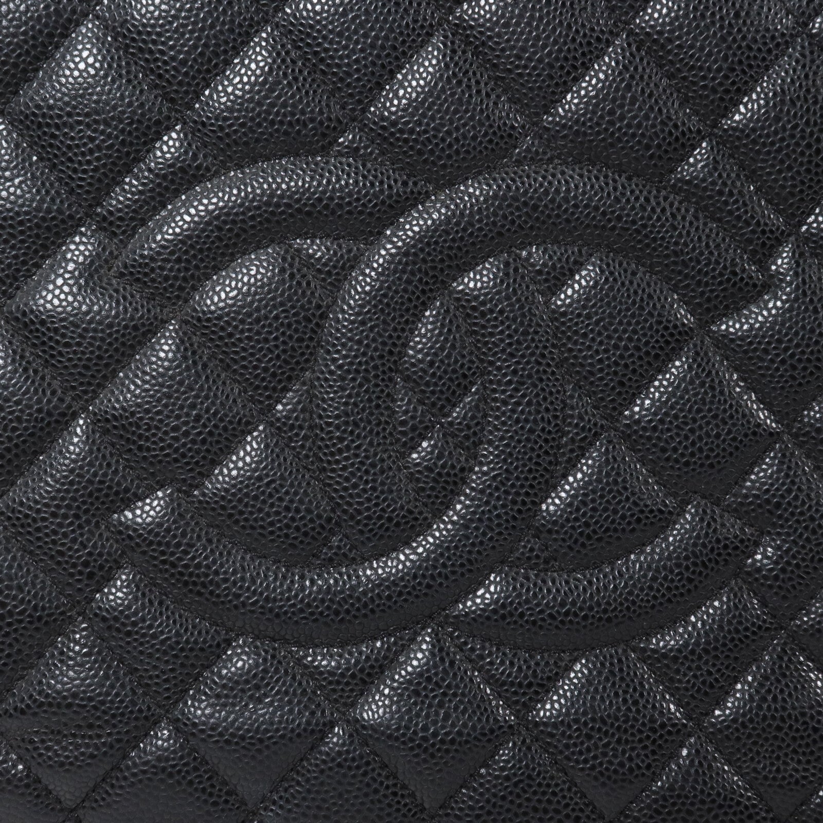 CHANEL 牛皮皮革GST Grand Shopping Tote Bag鏈帶肩背袋