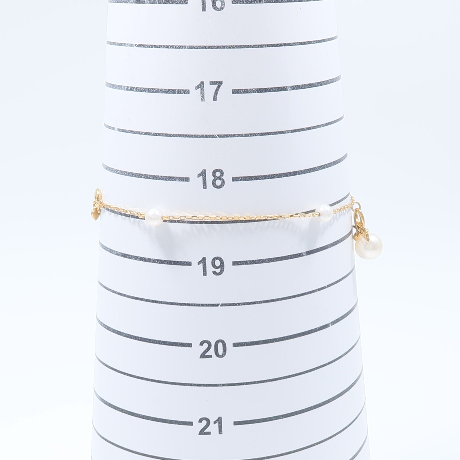 MIKIMOTO 18K黃金Pearl Bracelet珍珠手鏈