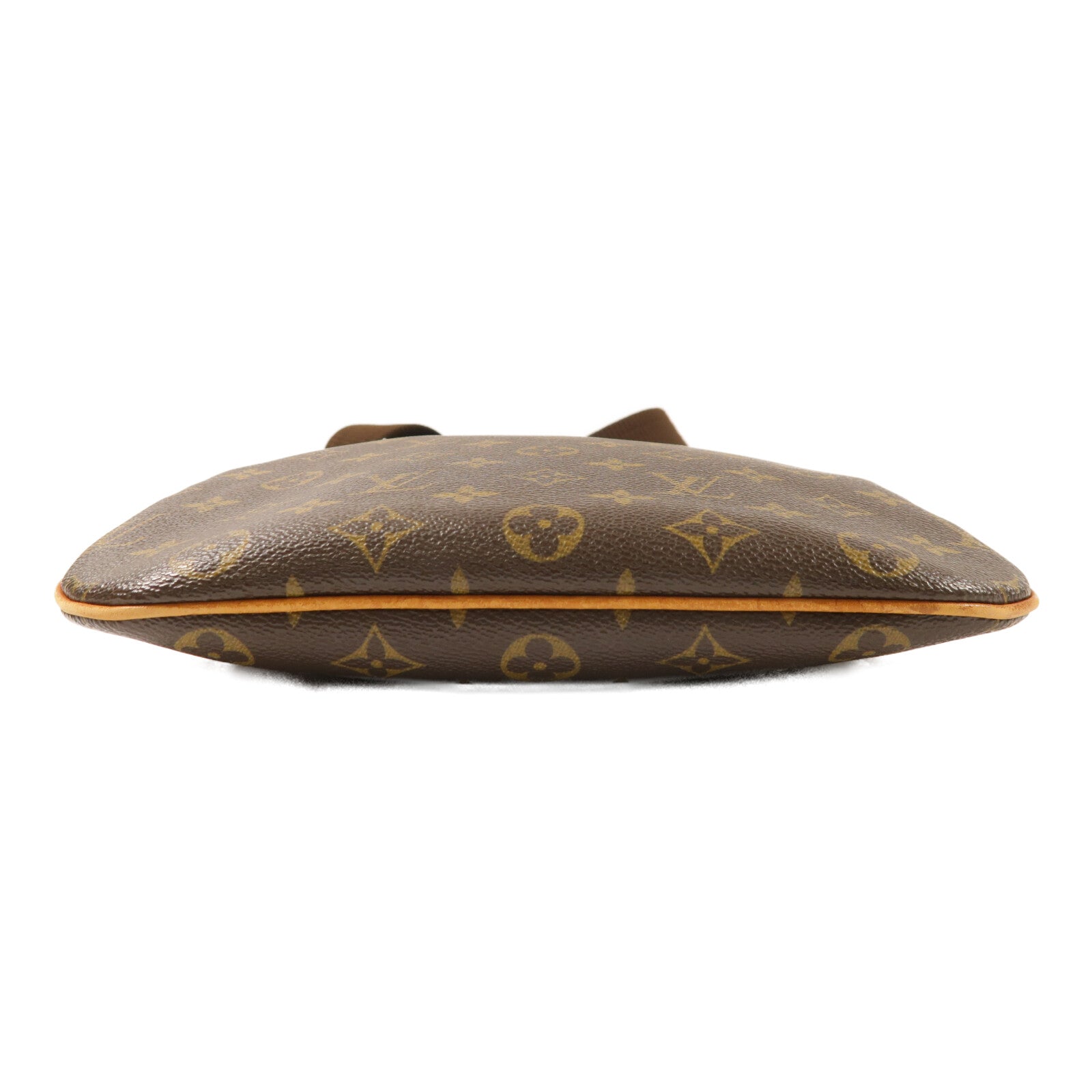 LOUIS VUITTON Monogram Pochette Bosphore金扣肩背袋棕色