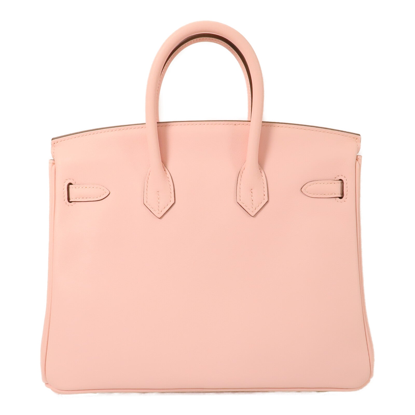 HERMES Swift皮革Birkin 25手挽袋Rose Sakura