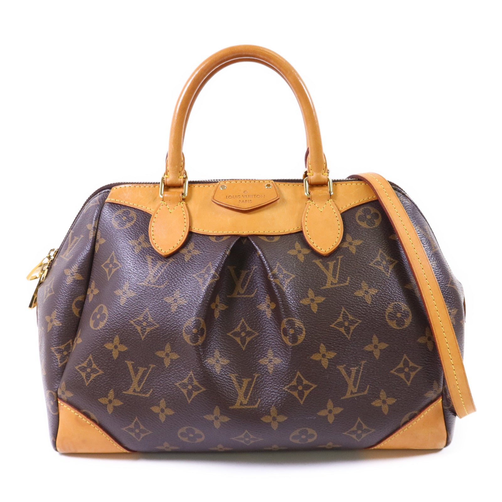 LOUIS VUITTON Monogram Segur金扣手挽肩背兩用袋