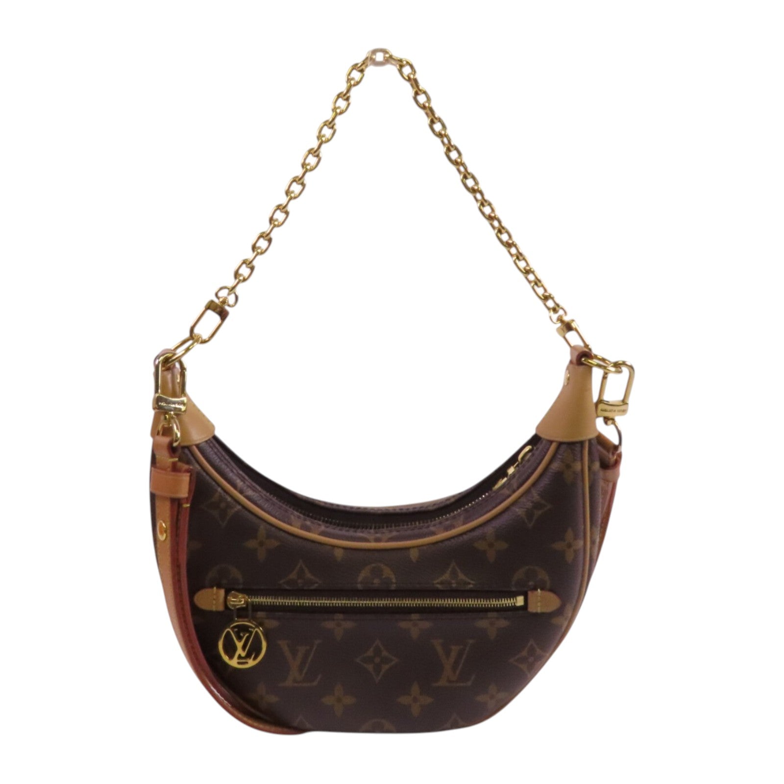 LOUIS VUITTON Monogram Loop Monogram金扣手挽肩背兩用袋