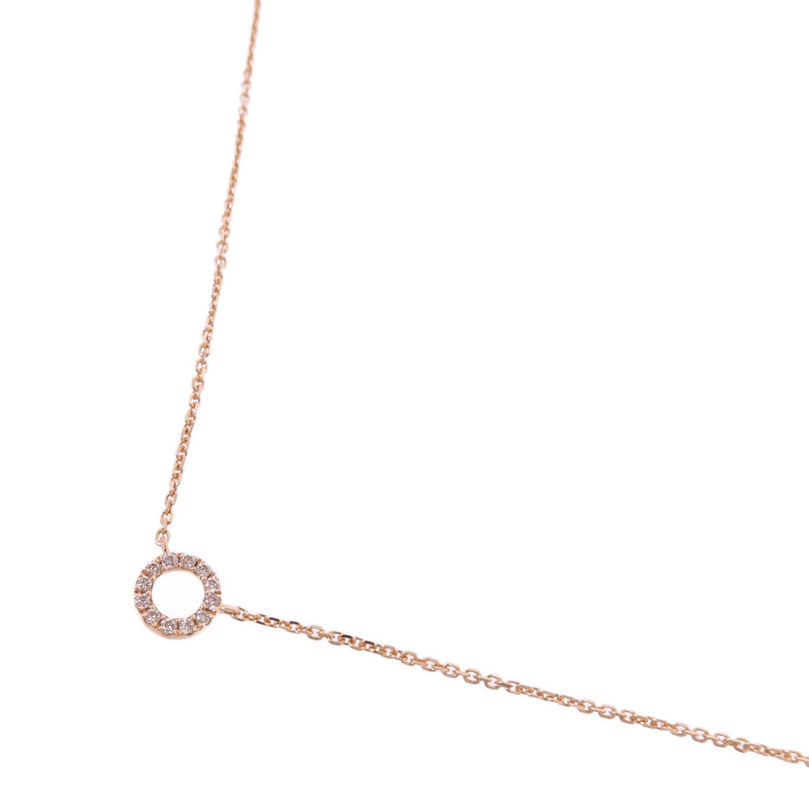 JEWELRY 18K玫瑰金Diamond Necklace鑽石項鍊