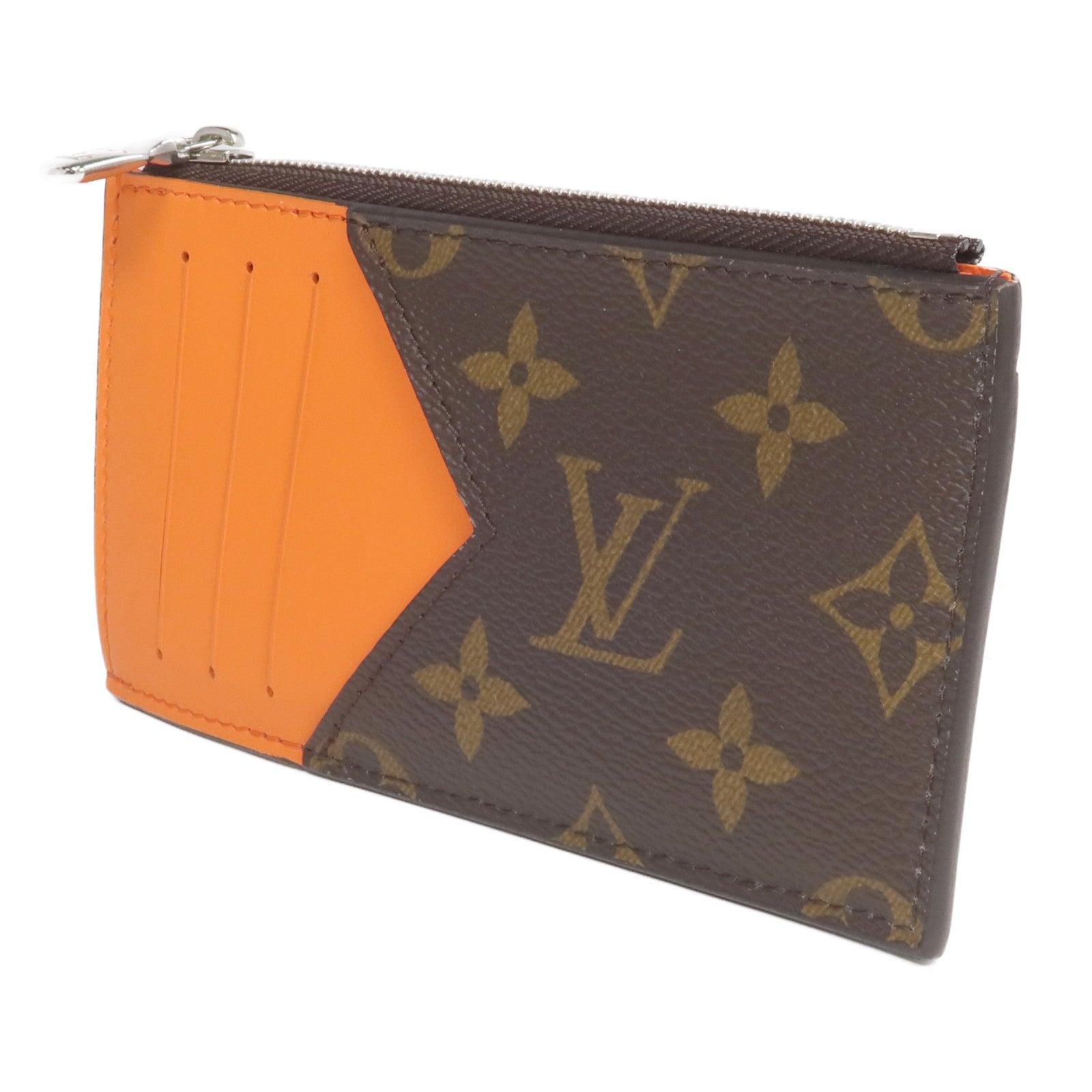 LOUIS VUITTON Monogram Card Holder銀扣卡片套
