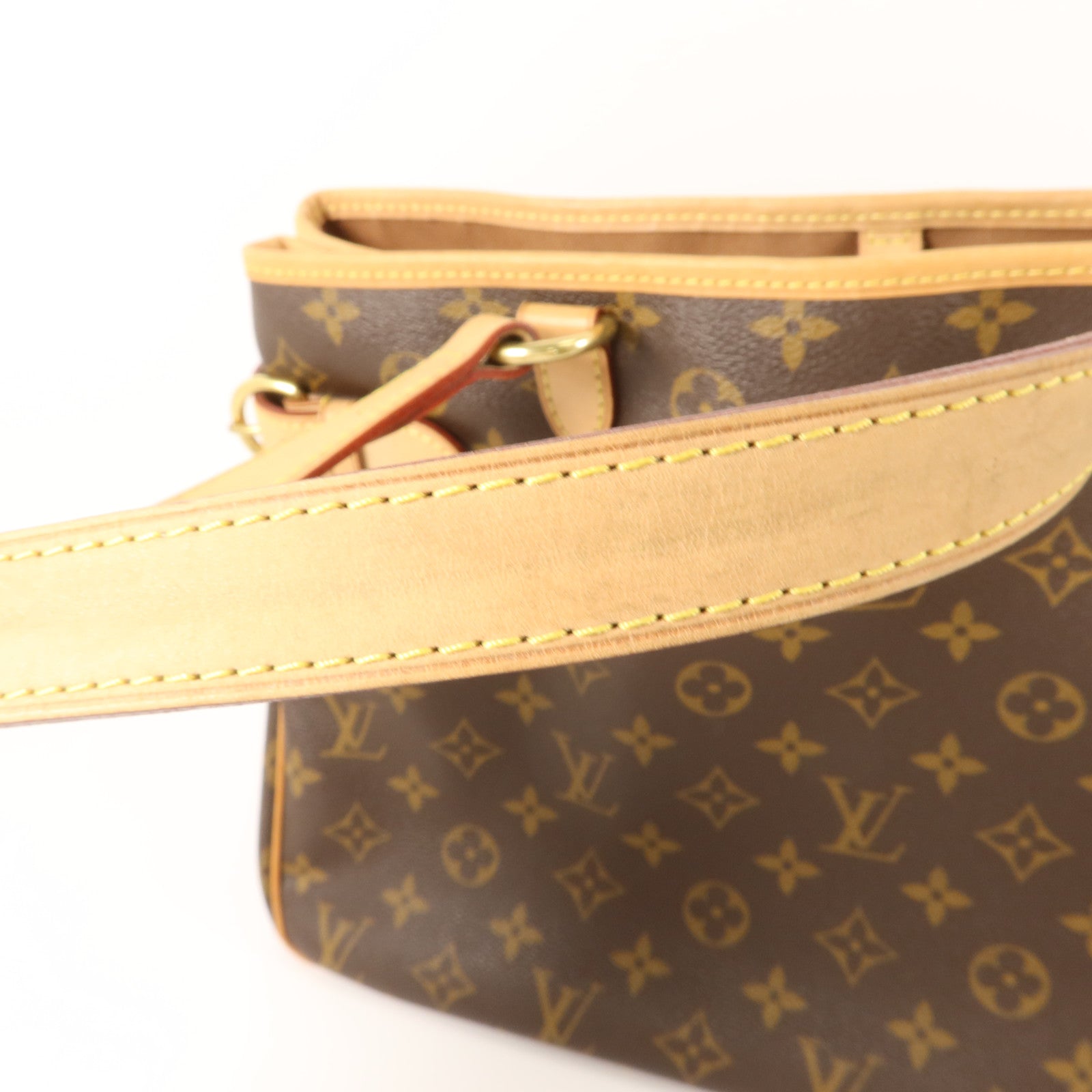 LOUIS VUITTON Monogram Batignolles Horizontal金扣肩背袋