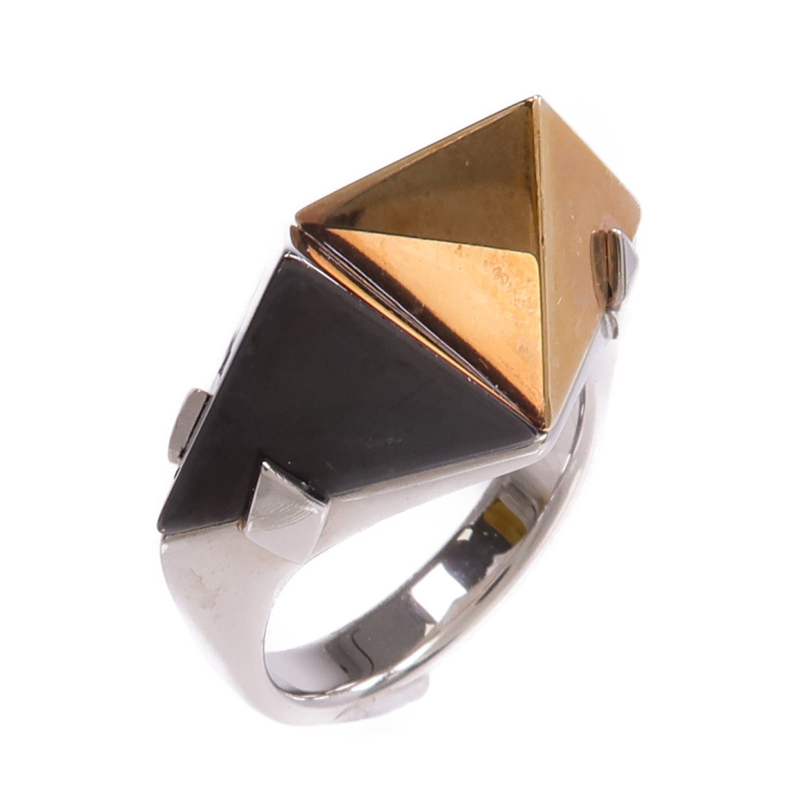 LOUIS VUITTON 【激減優惠】金屬Bague Zig Zag Ring戒指US#6.75