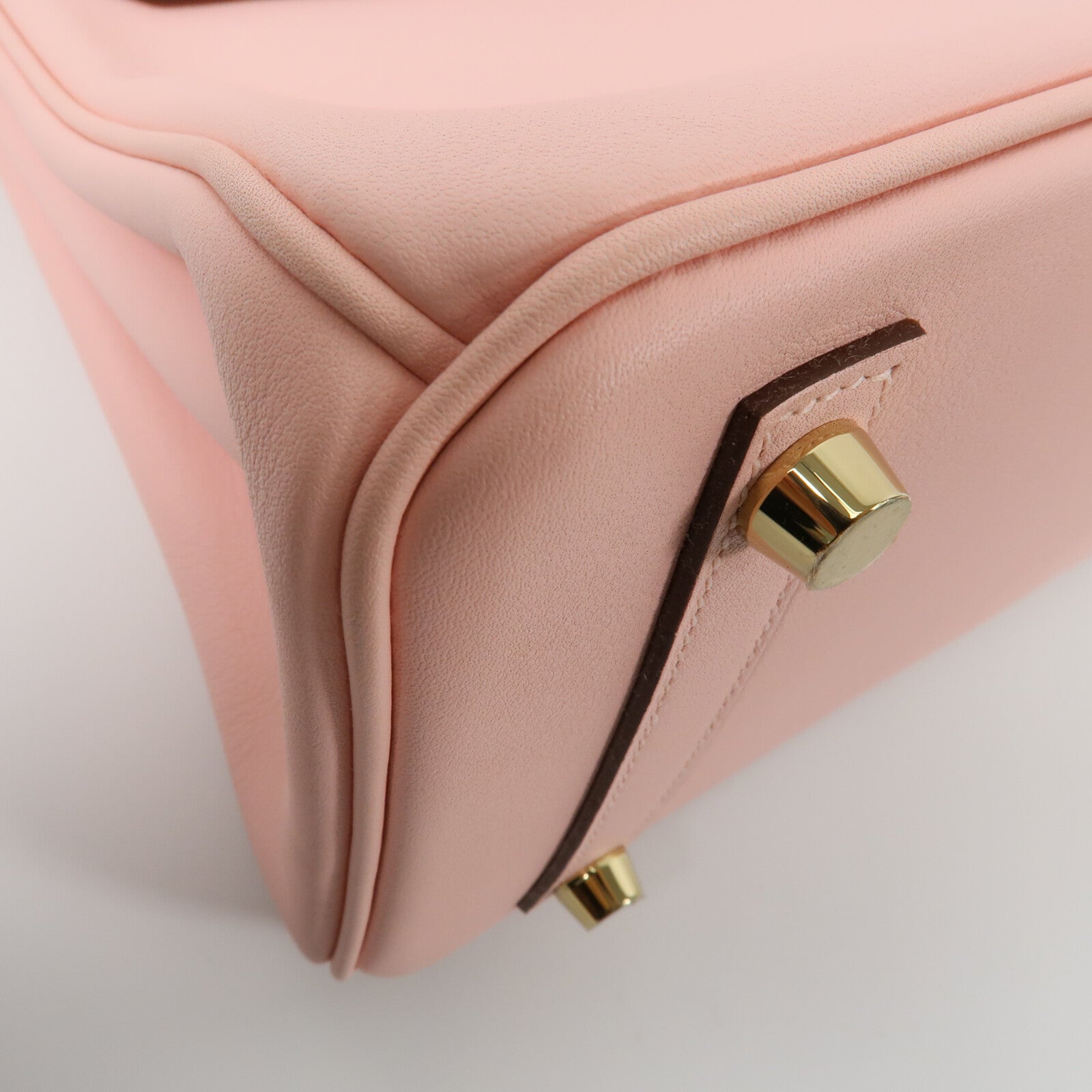 HERMES Swift皮革Birkin 25手挽袋Rose Sakura