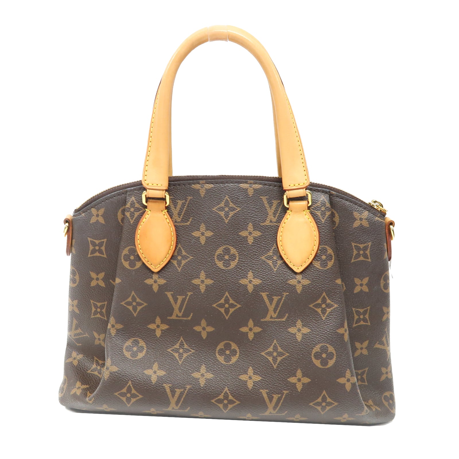 LOUIS VUITTON Monogram Boetie PM金扣手挽肩背兩用袋啡色