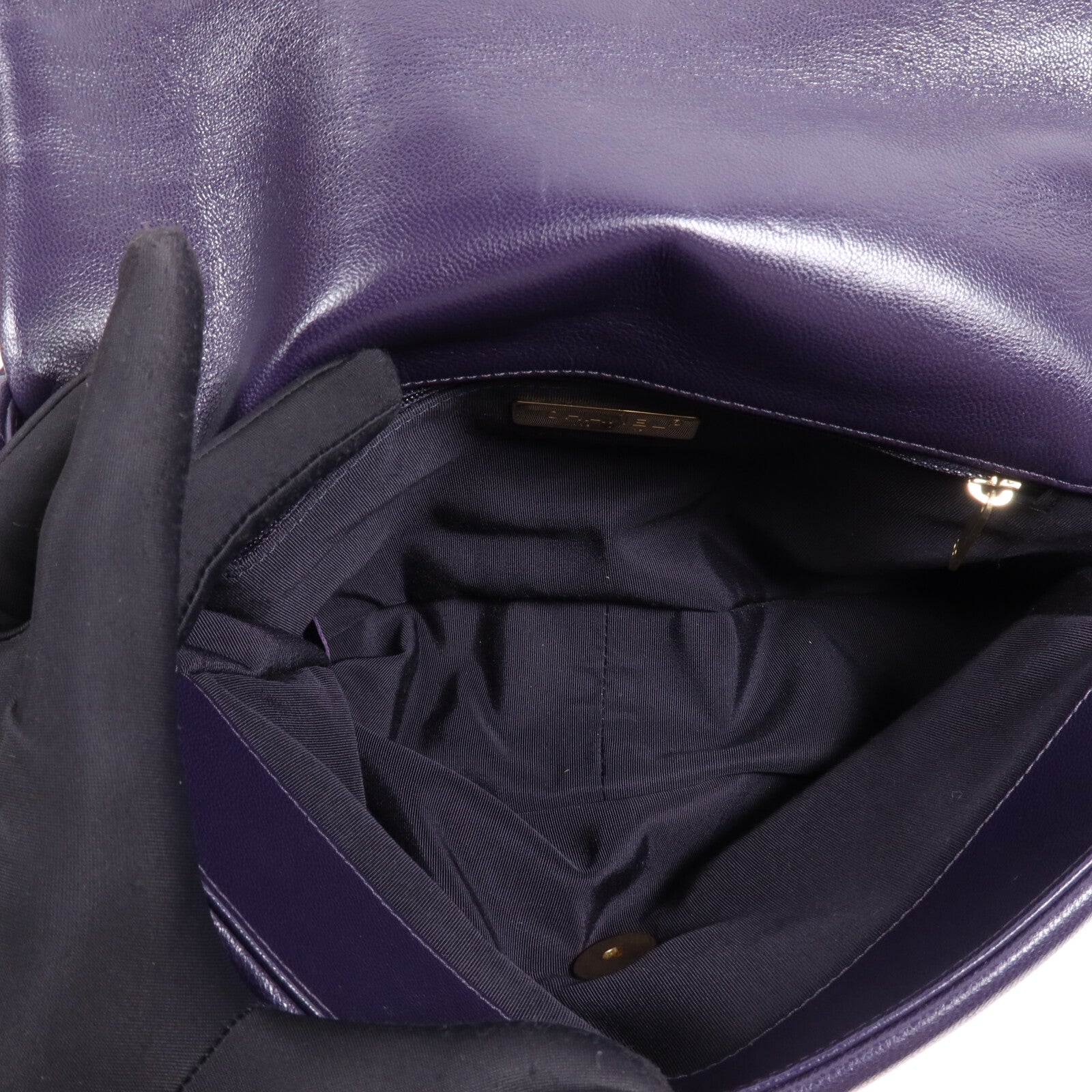 CHANEL 羊皮皮革Chanel 19鏈帶肩背袋