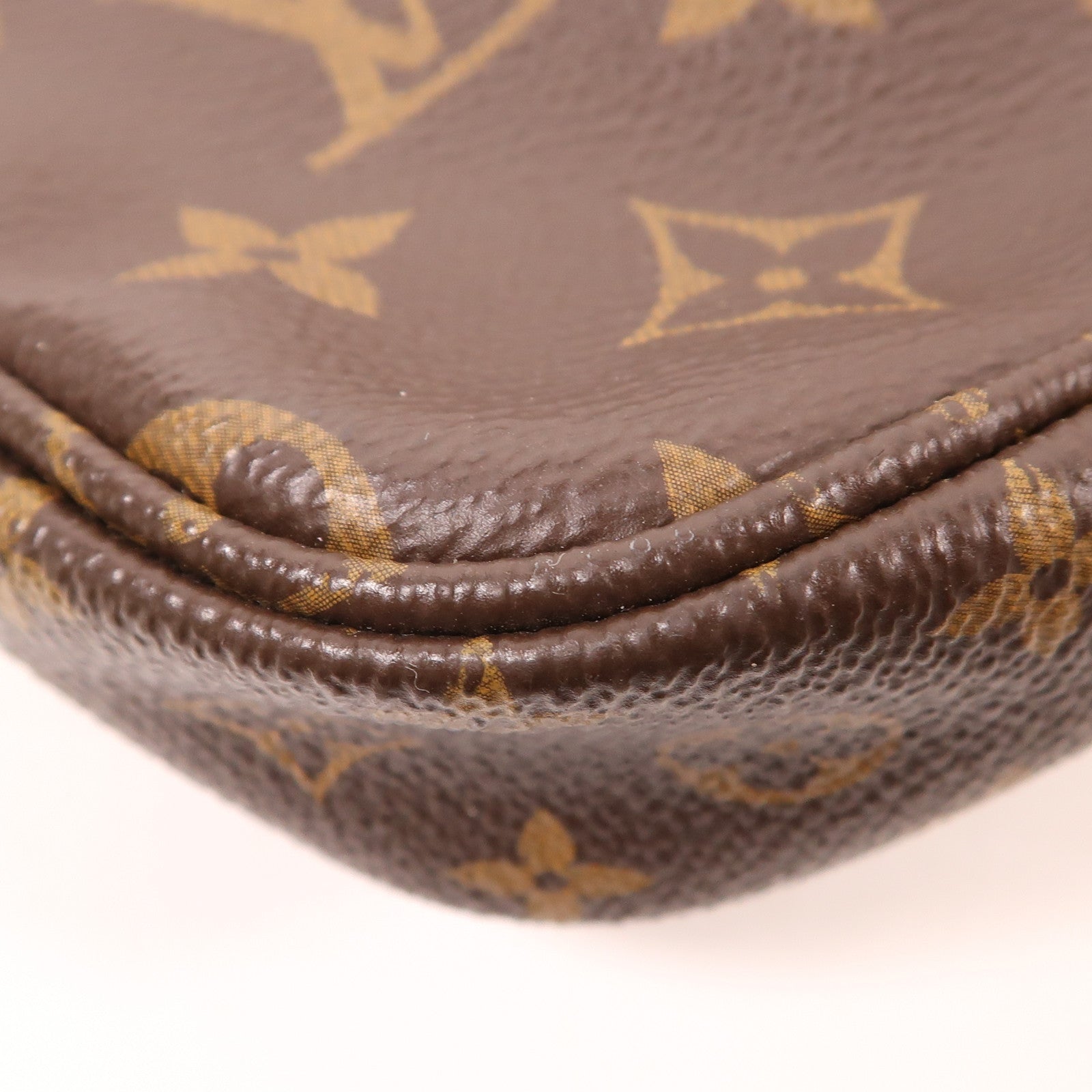 LOUIS VUITTON LV GHW Multi Pochette Accessoires 2 Way Bag M44840 Monogram Brown