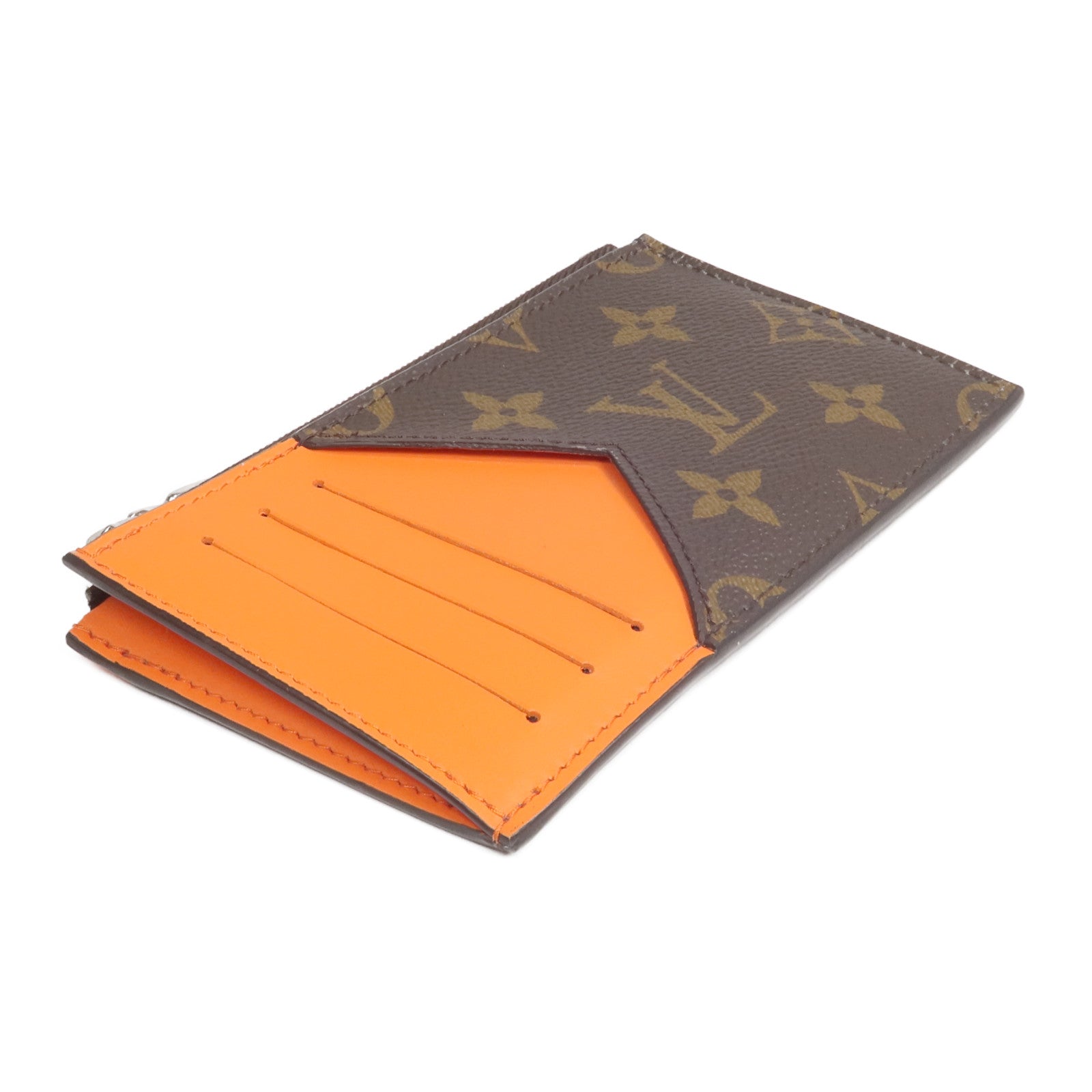 LOUIS VUITTON Monogram Card Holder銀扣卡片套