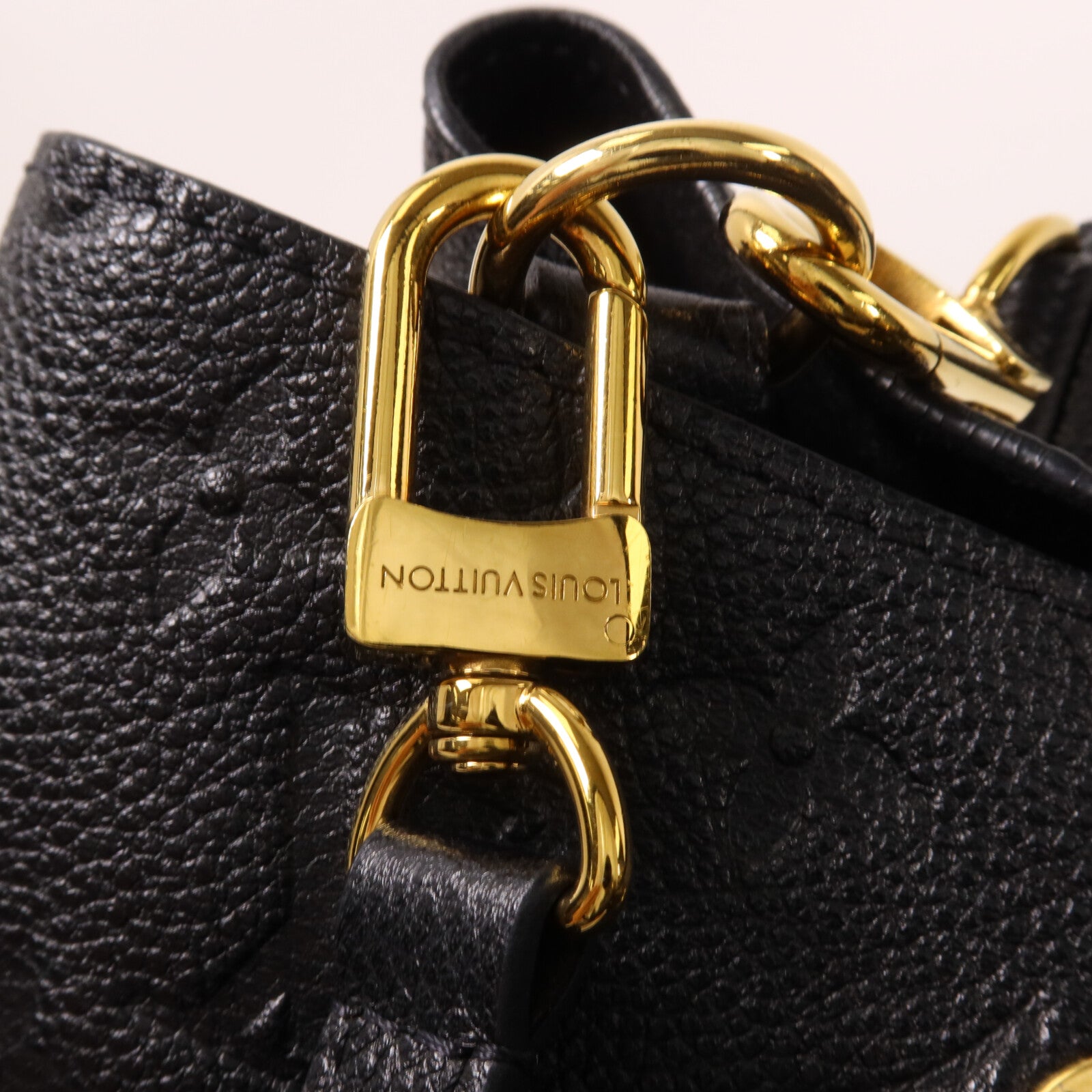 LOUIS VUITTON Monogram Empreinte Neo Noe MM 手挽肩背兩用袋