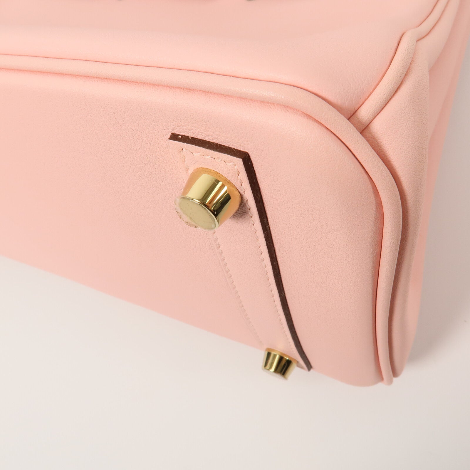 HERMES Swift皮革Birkin 25手挽袋Rose Sakura
