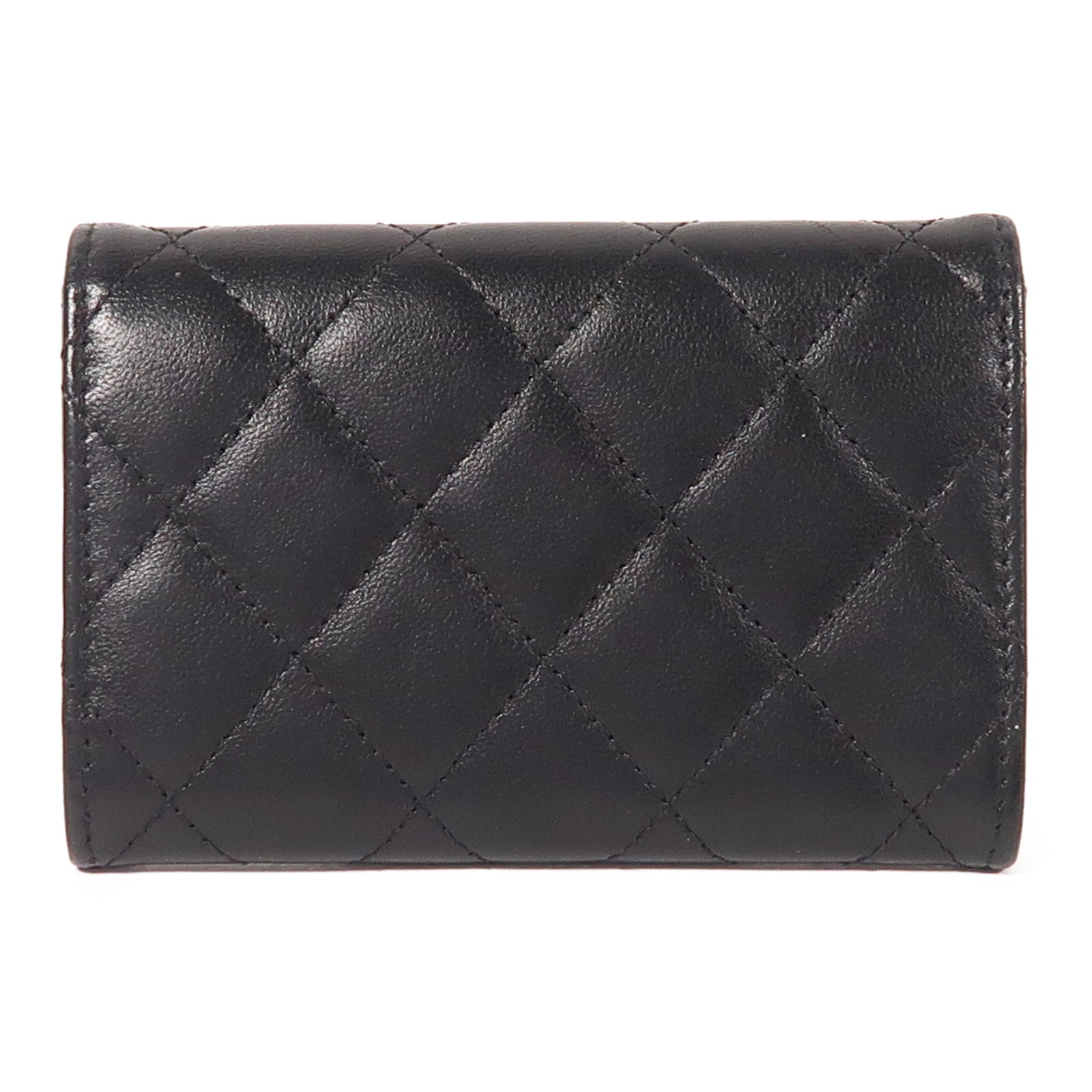 CHANEL 羊皮皮革Card Case金扣卡片套