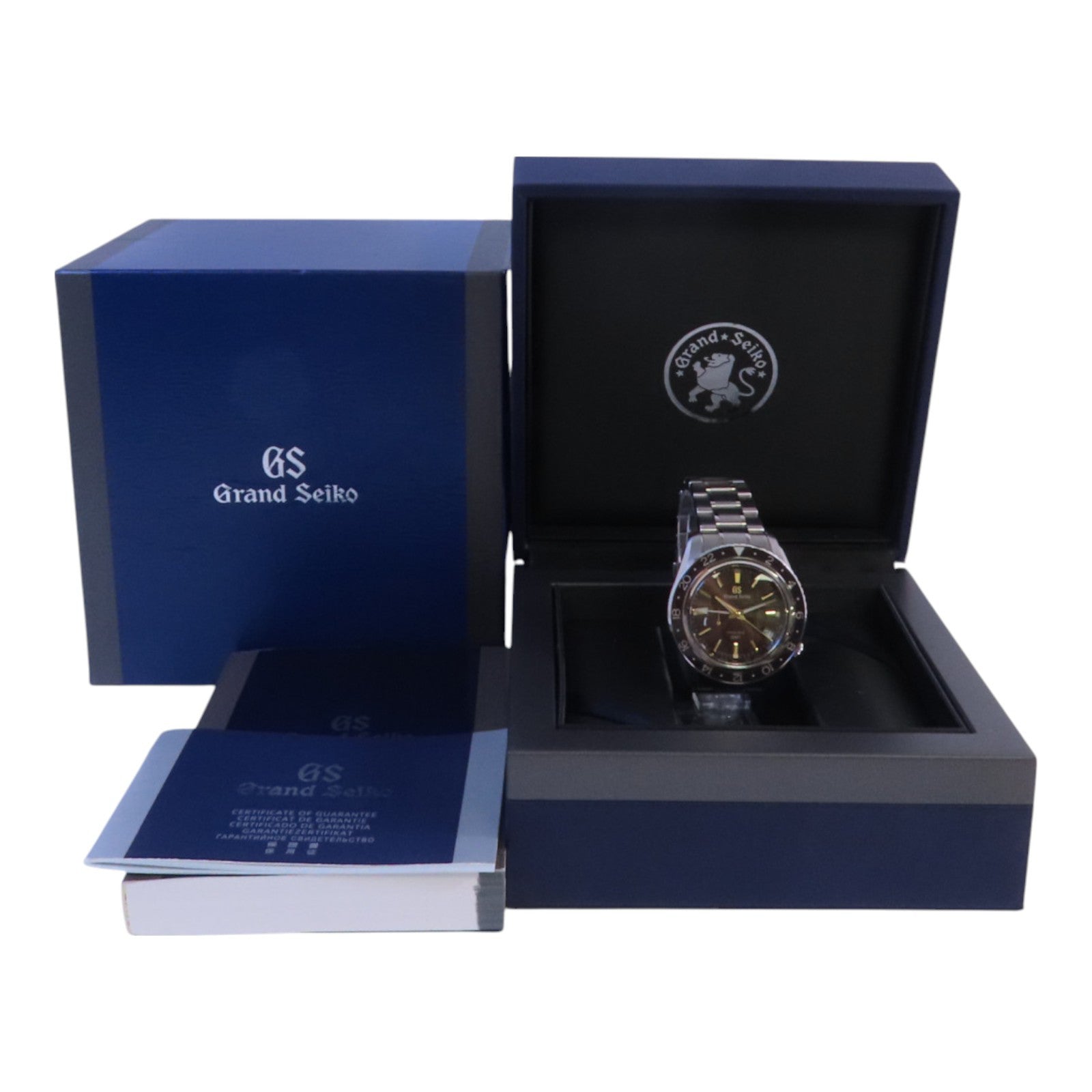 SEIKO Spring Drive GMT 140pcs Limited SBGE267 Automatic Watch Stainless Steel