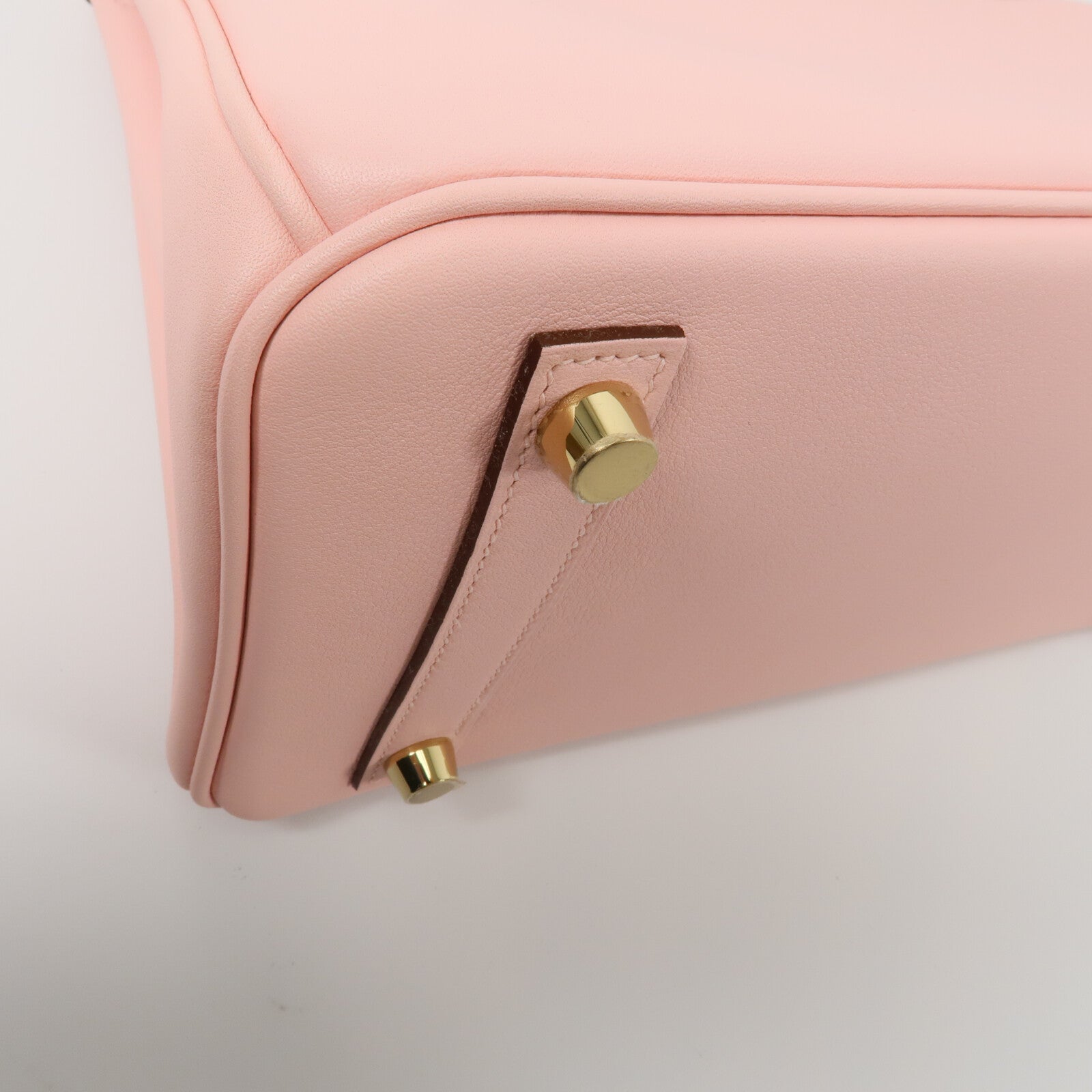 HERMES Swift皮革Birkin 25手挽袋Rose Sakura