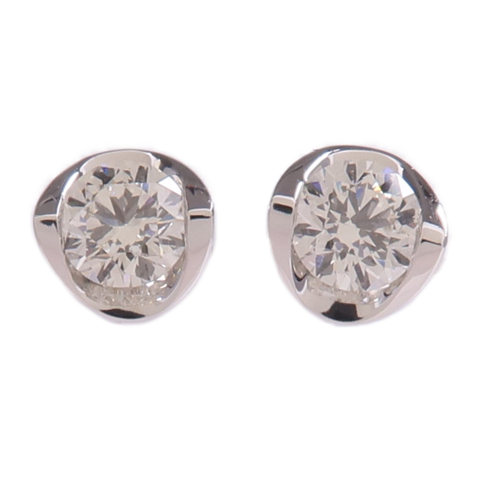 JEWELRY 18K白金Diamond Earrings鑽石耳環