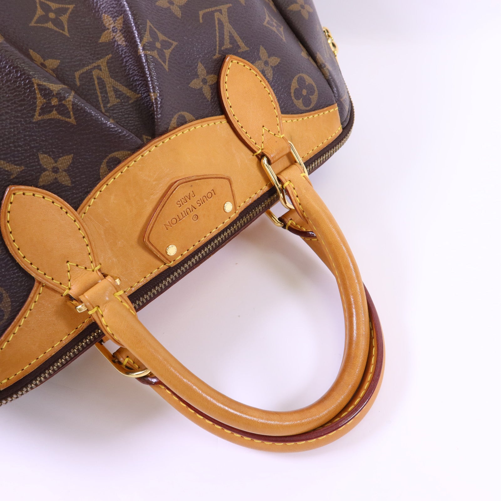 LOUIS VUITTON Monogram Segur金扣手挽肩背兩用袋