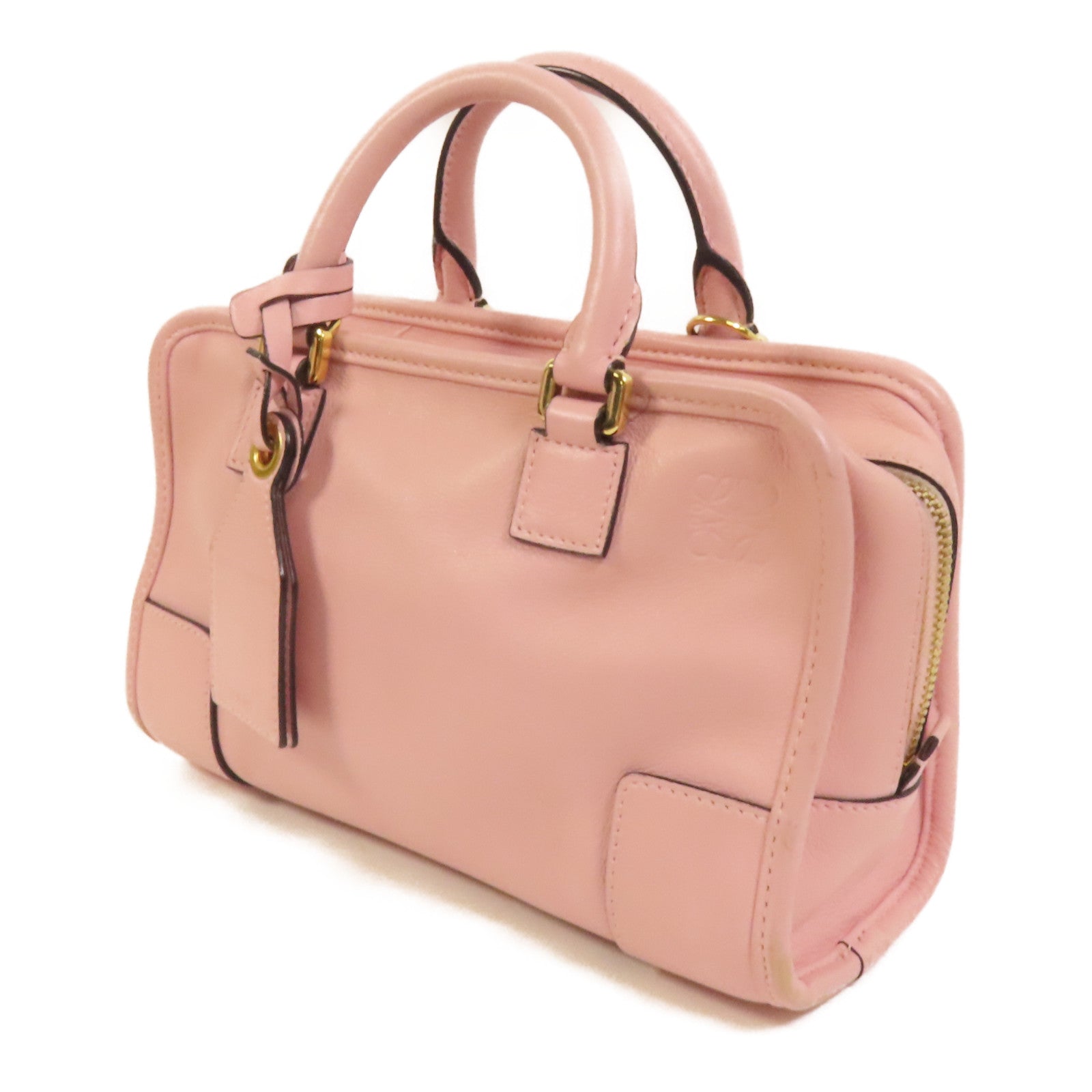 LOEWE 牛皮皮革Amazona手挽肩背兩用袋