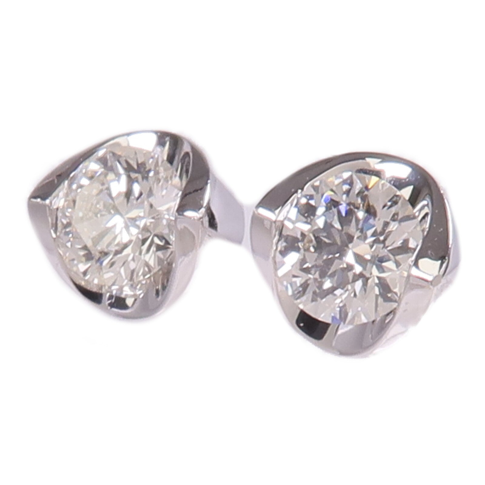 JEWELRY 18K白金Diamond Earrings鑽石耳環