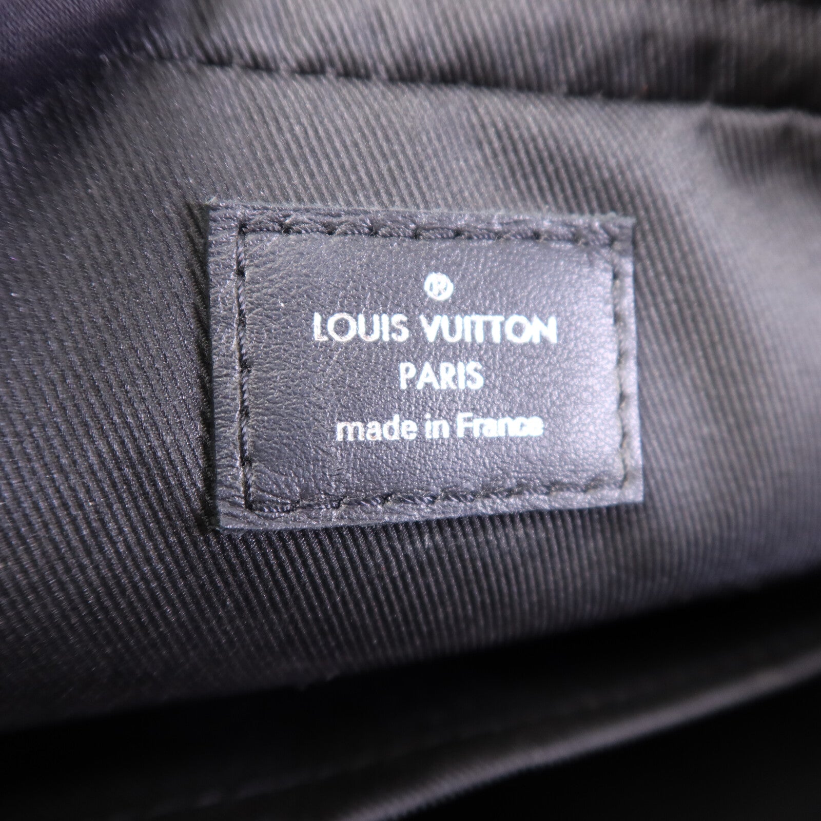 LOUIS VUITTON Damier Graphite Trio Messenger銀扣肩背袋