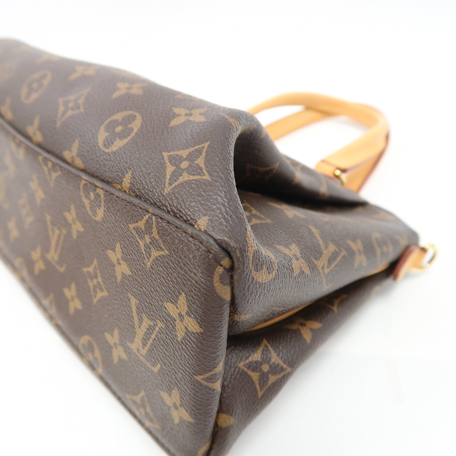 LOUIS VUITTON Monogram Boetie PM金扣手挽肩背兩用袋啡色