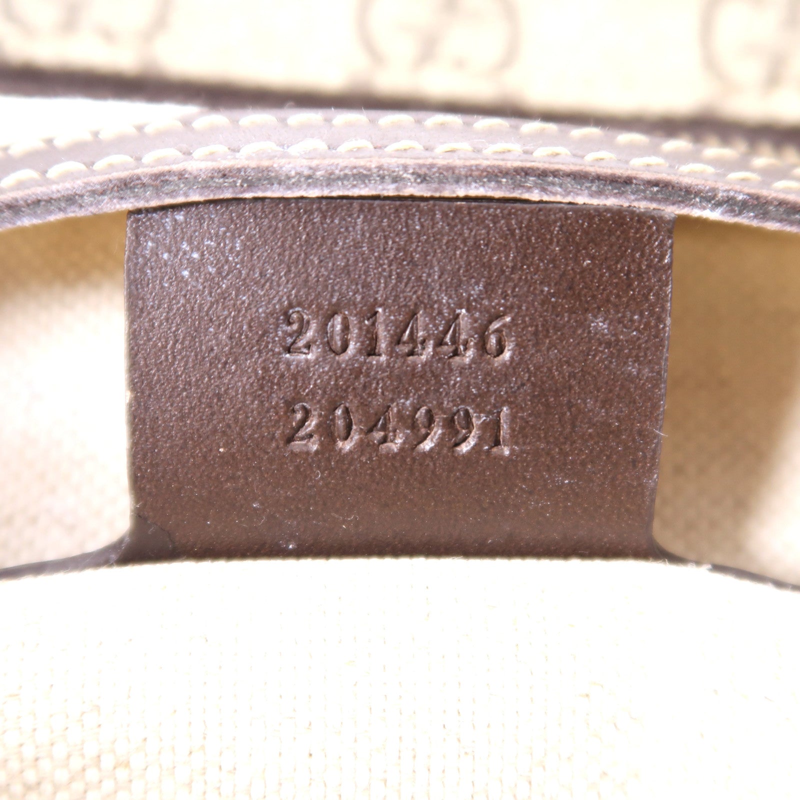 GUCCI 塗層帆布Shoulder Bag金扣肩背袋