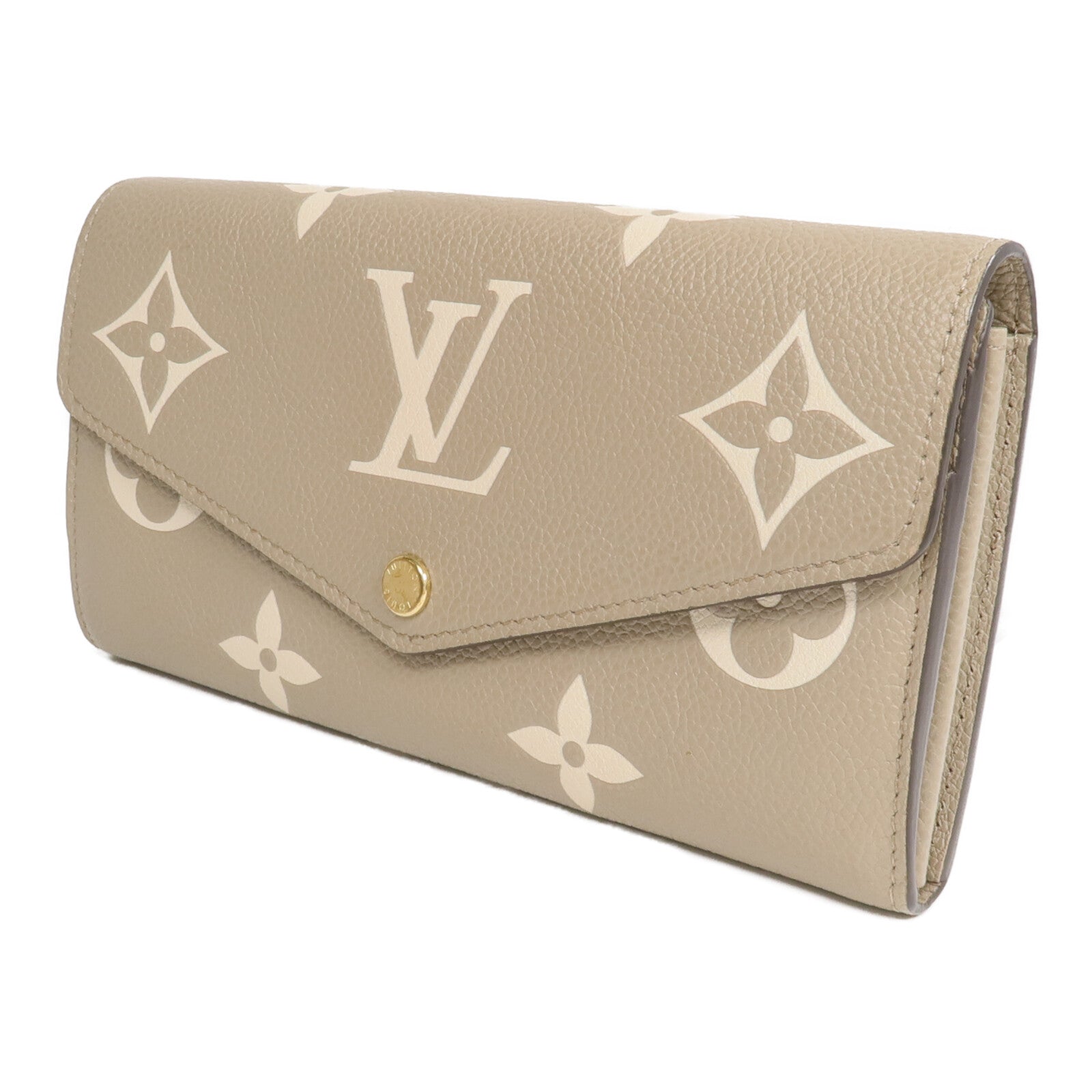 LOUIS VUITTON Monogram Empreinte Sarah Long Wallet長錢包