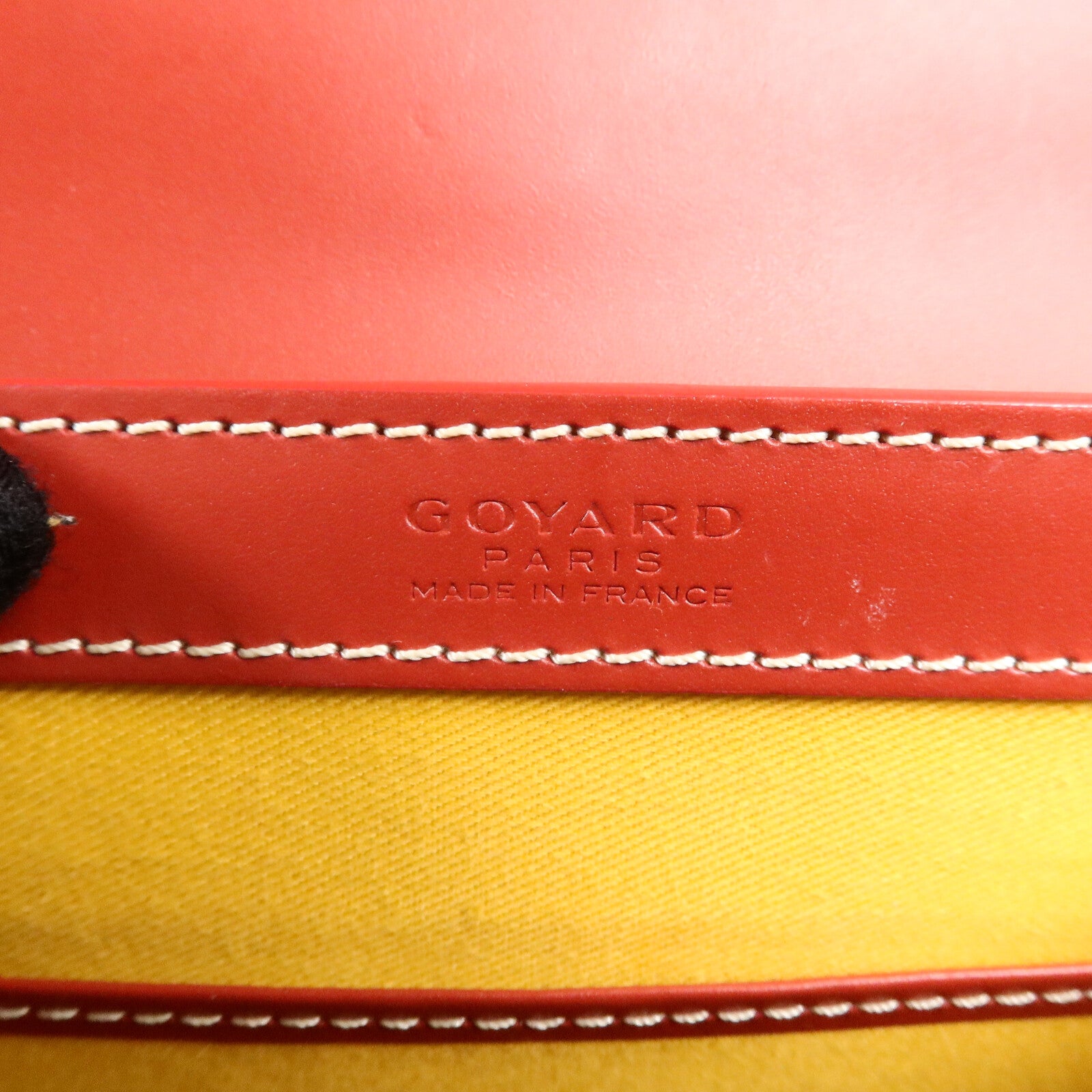 GOYARD 塗層帆布Saigon Structured PM手挽肩背兩用袋