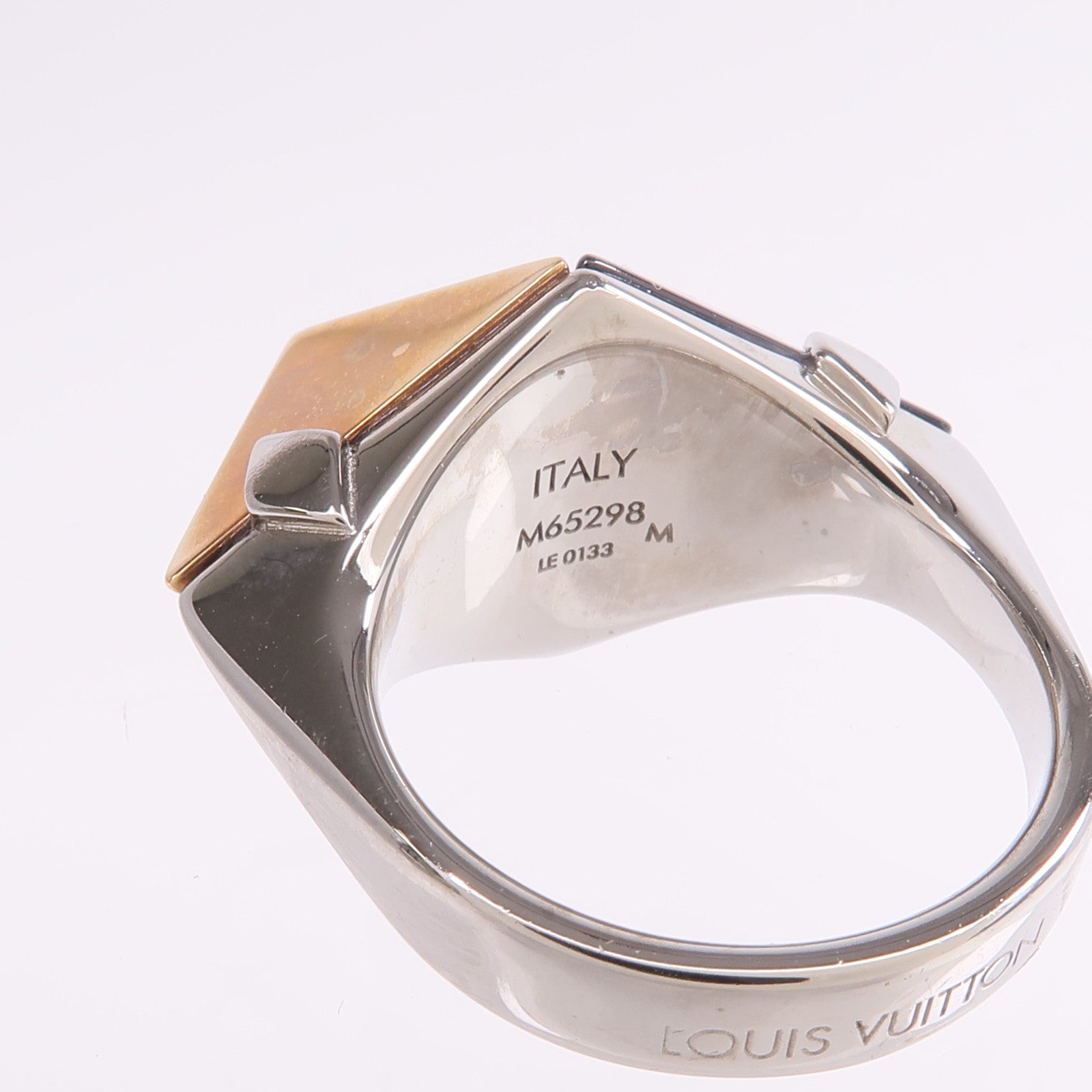 LOUIS VUITTON 【激減優惠】金屬Bague Zig Zag Ring戒指US#6.75