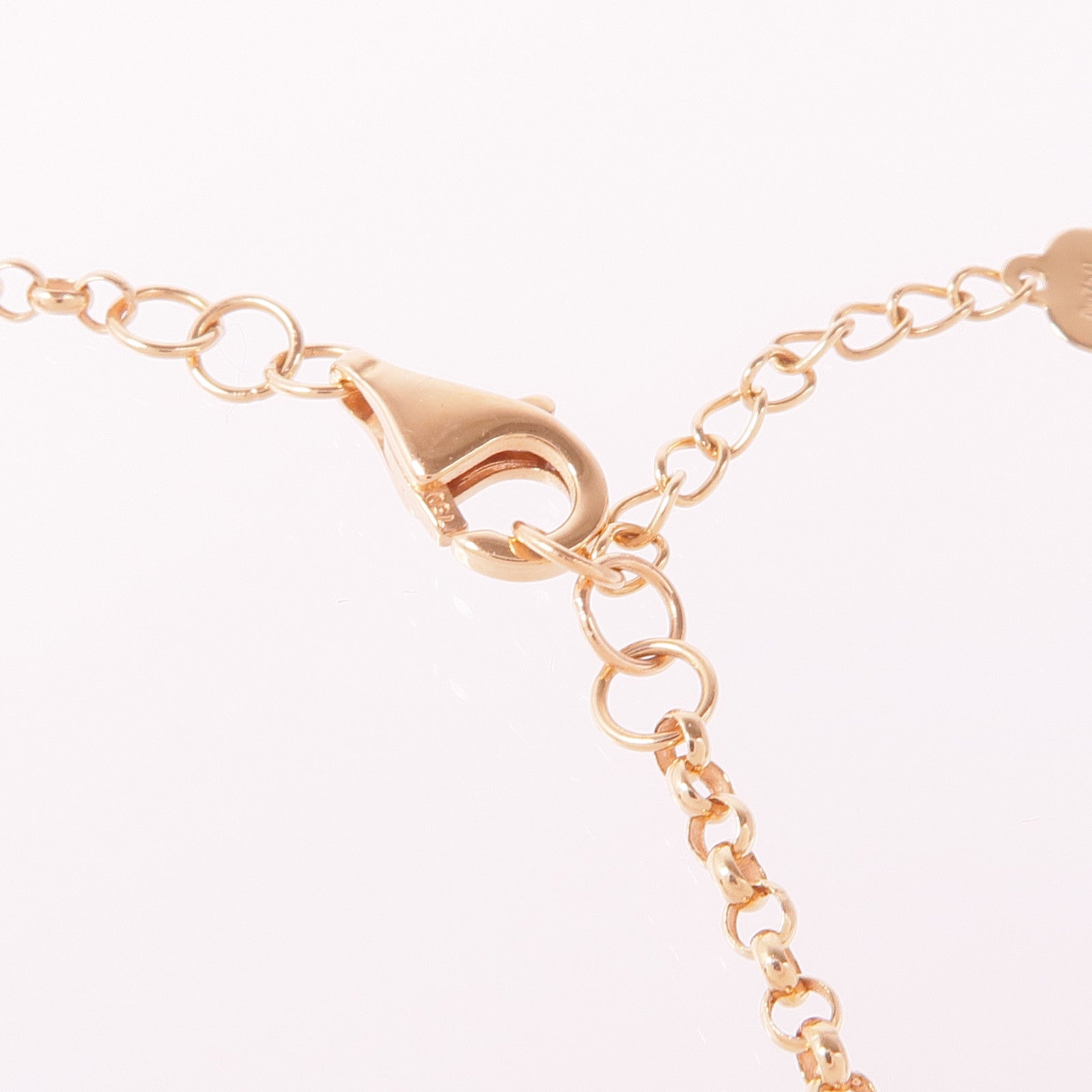 JEWELRY 18K玫瑰金Sapphire/Diamond Bracelet粉紅色藍寶石/鑽石手鏈