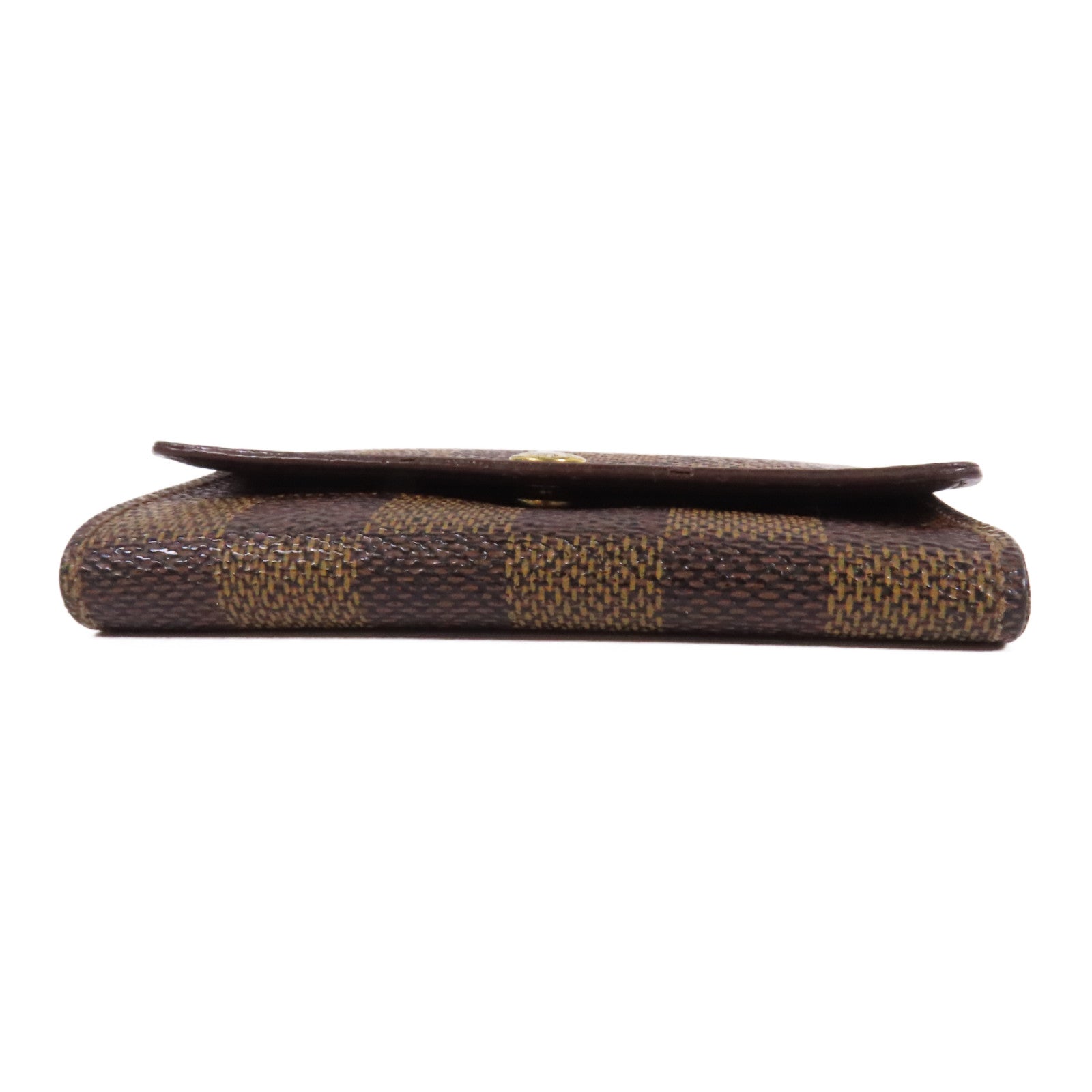 LOUIS VUITTON Damier 6 Key Holder金扣鎖匙包啡色