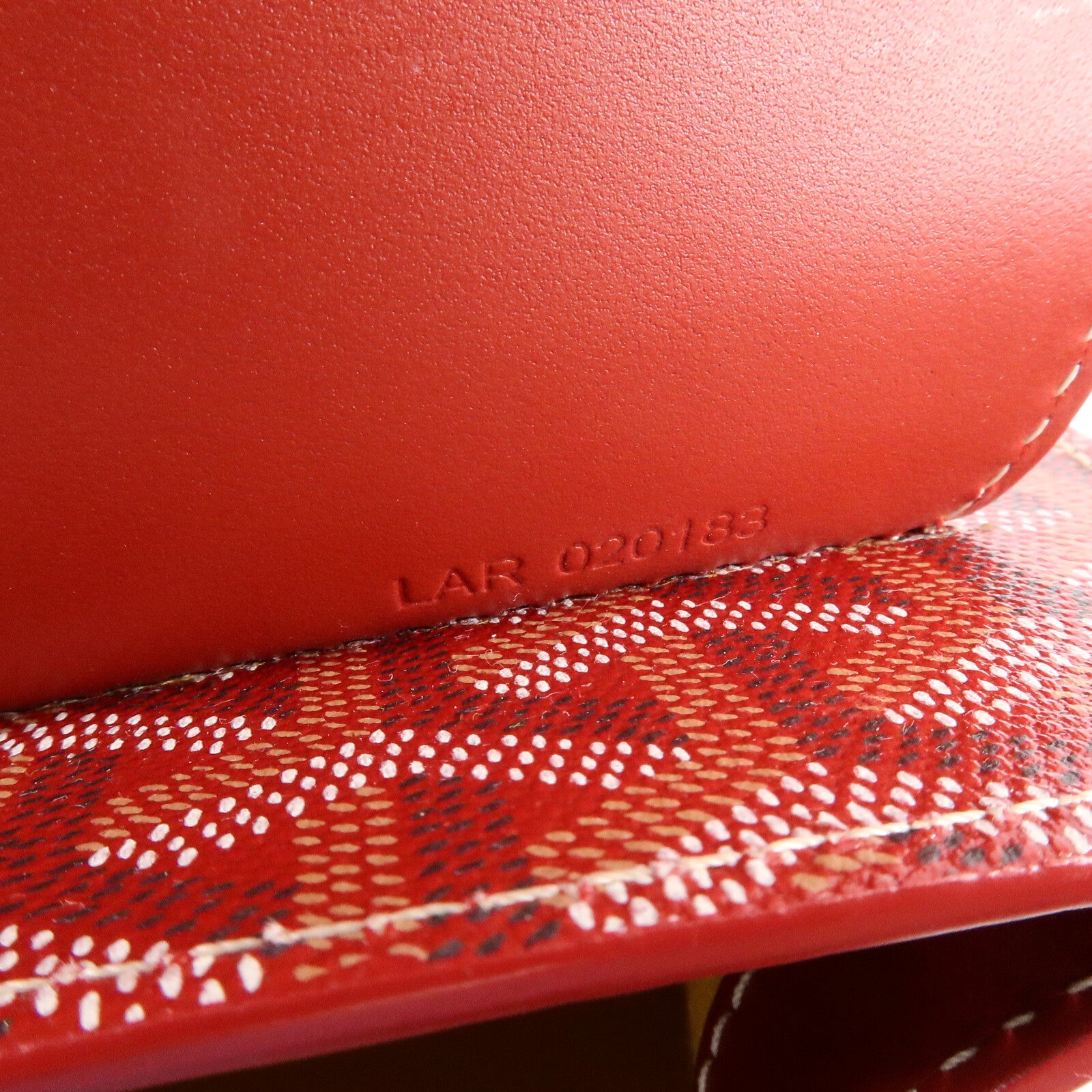GOYARD 塗層帆布Saigon Structured PM手挽肩背兩用袋