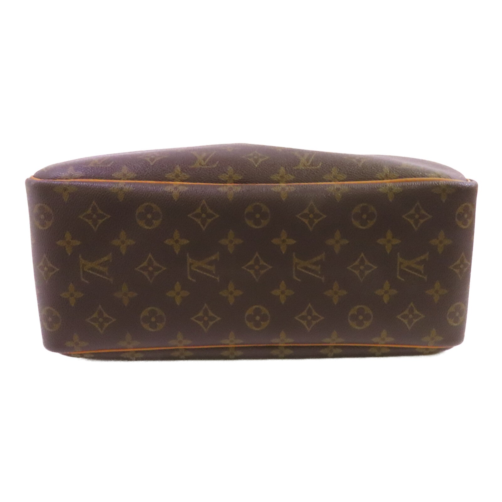LOUIS VUITTON Monogram Deauville金扣手挽袋