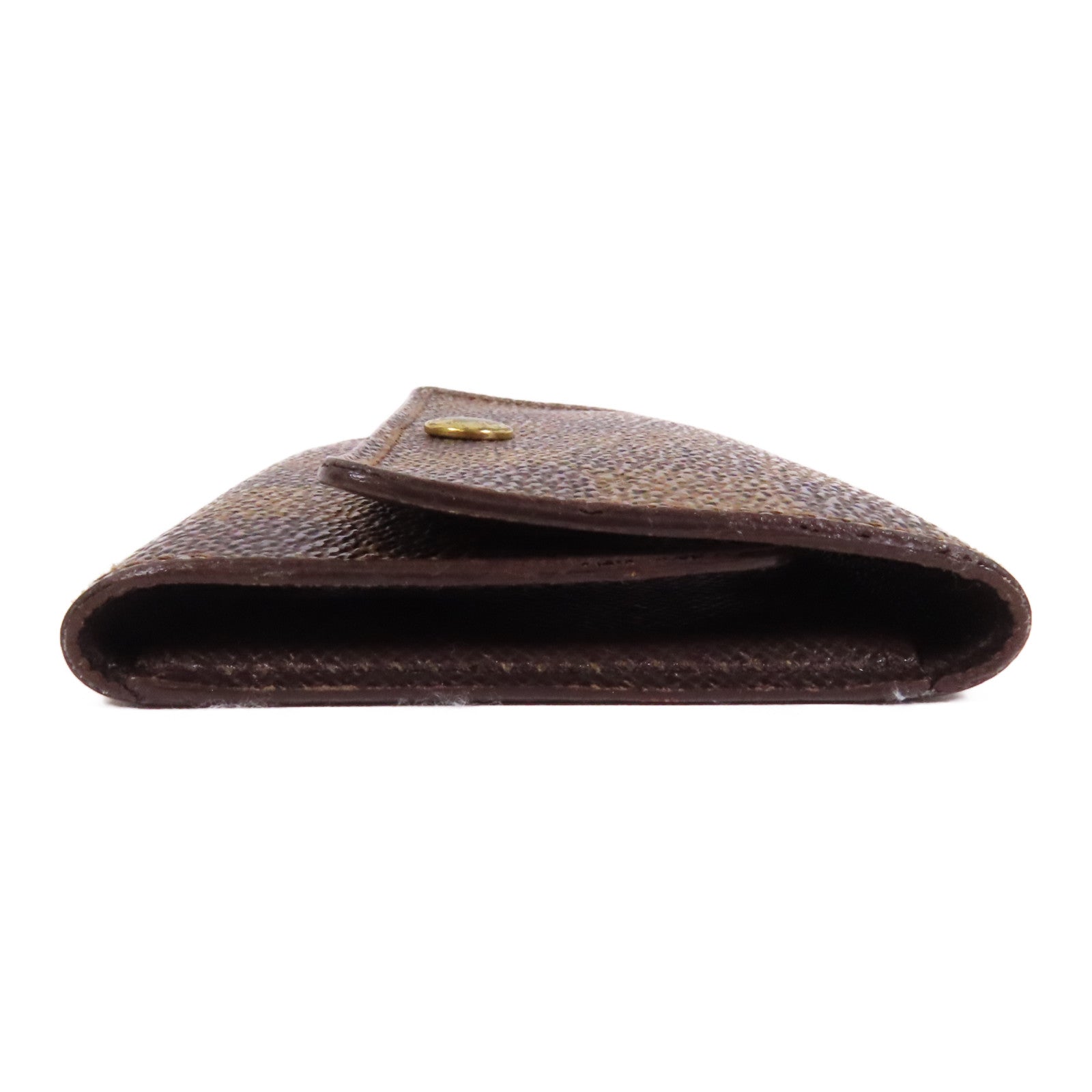 LOUIS VUITTON Damier 6 Key Holder金扣鎖匙包啡色
