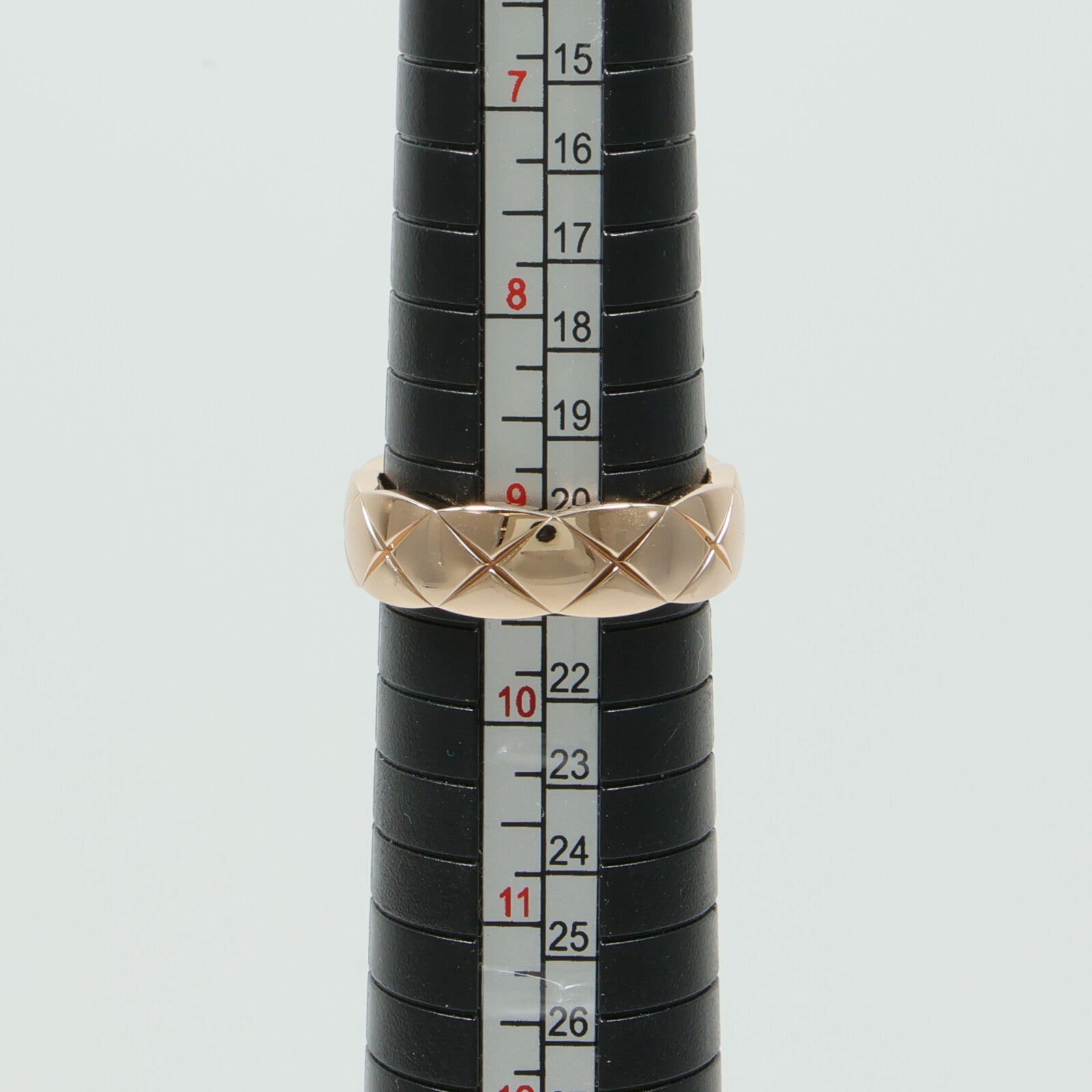 CHANEL 18K玫瑰金Coco Crush Ring戒指