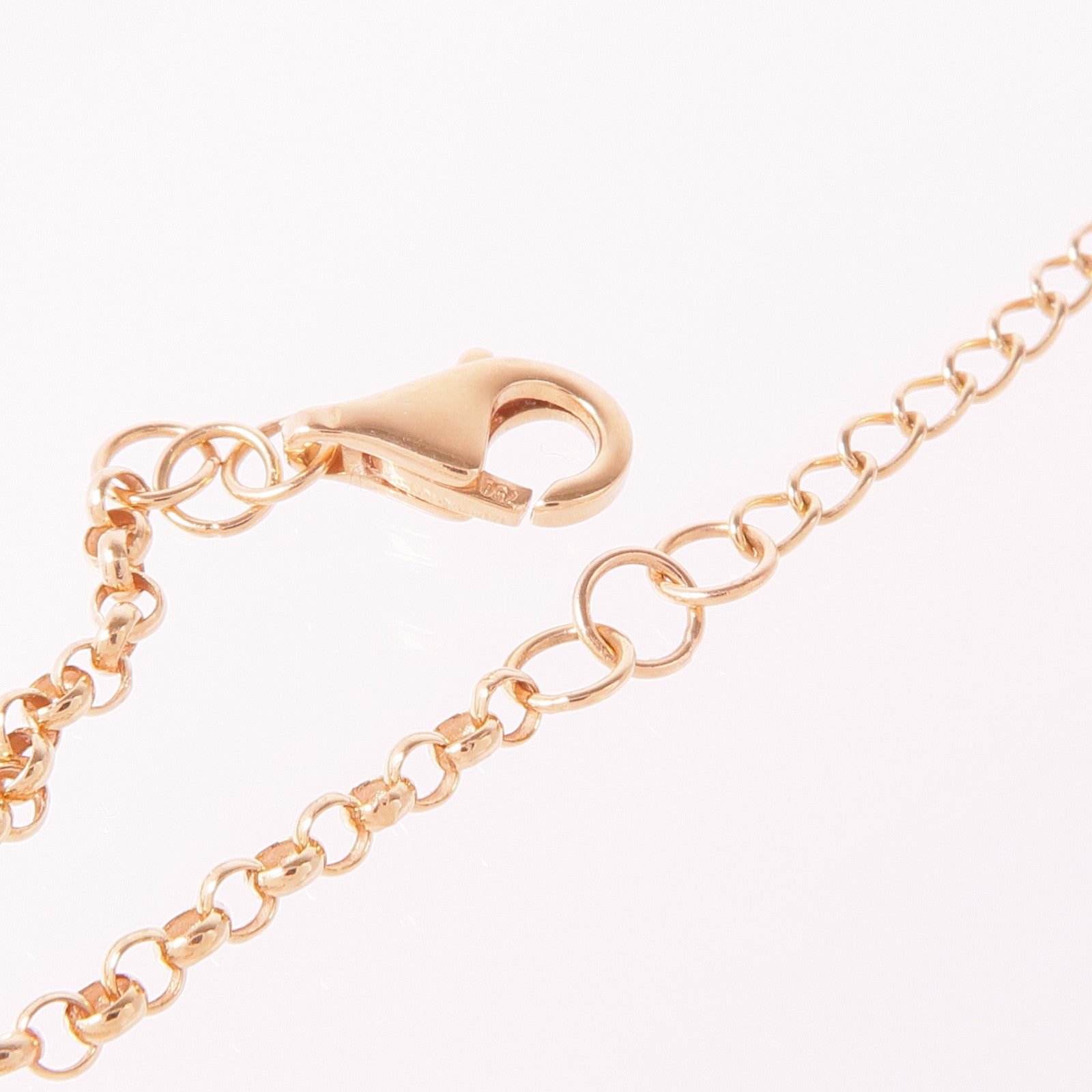 JEWELRY 18K玫瑰金Sapphire/Diamond Bracelet粉紅色藍寶石/鑽石手鏈