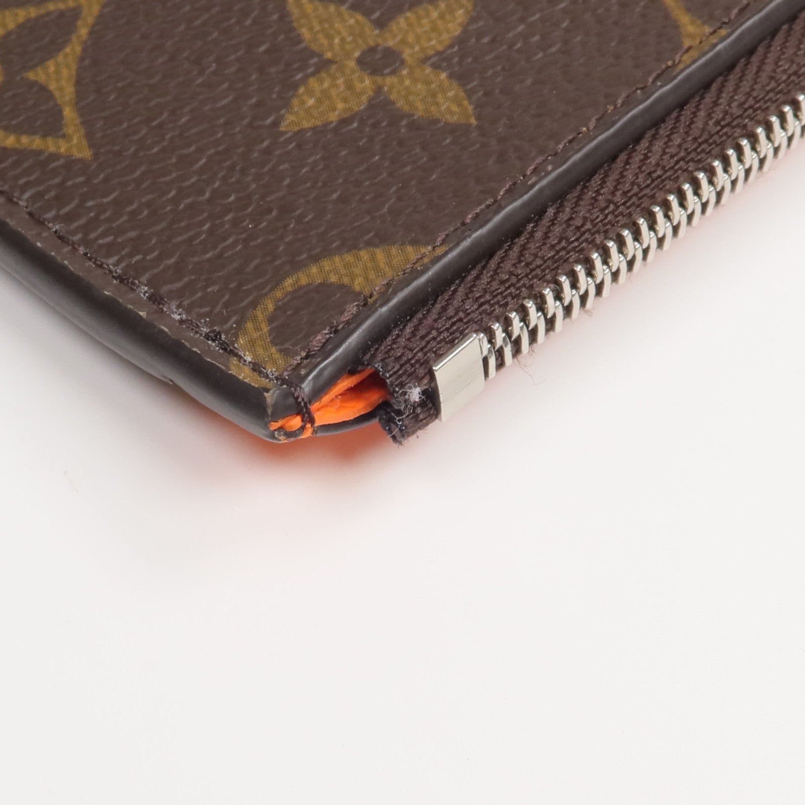 LOUIS VUITTON Monogram Card Holder銀扣卡片套