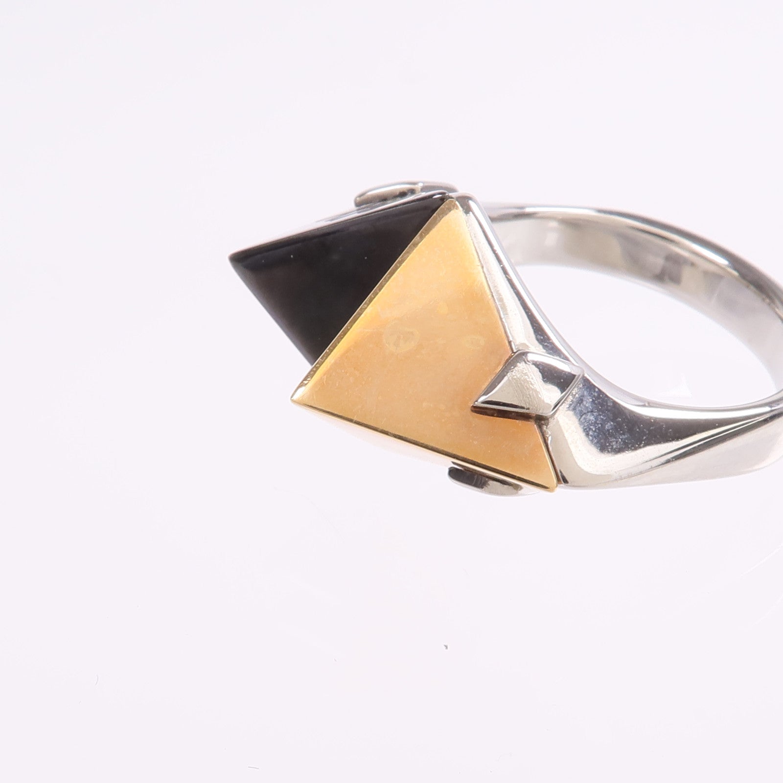 LOUIS VUITTON 【激減優惠】金屬Bague Zig Zag Ring戒指US#6.75