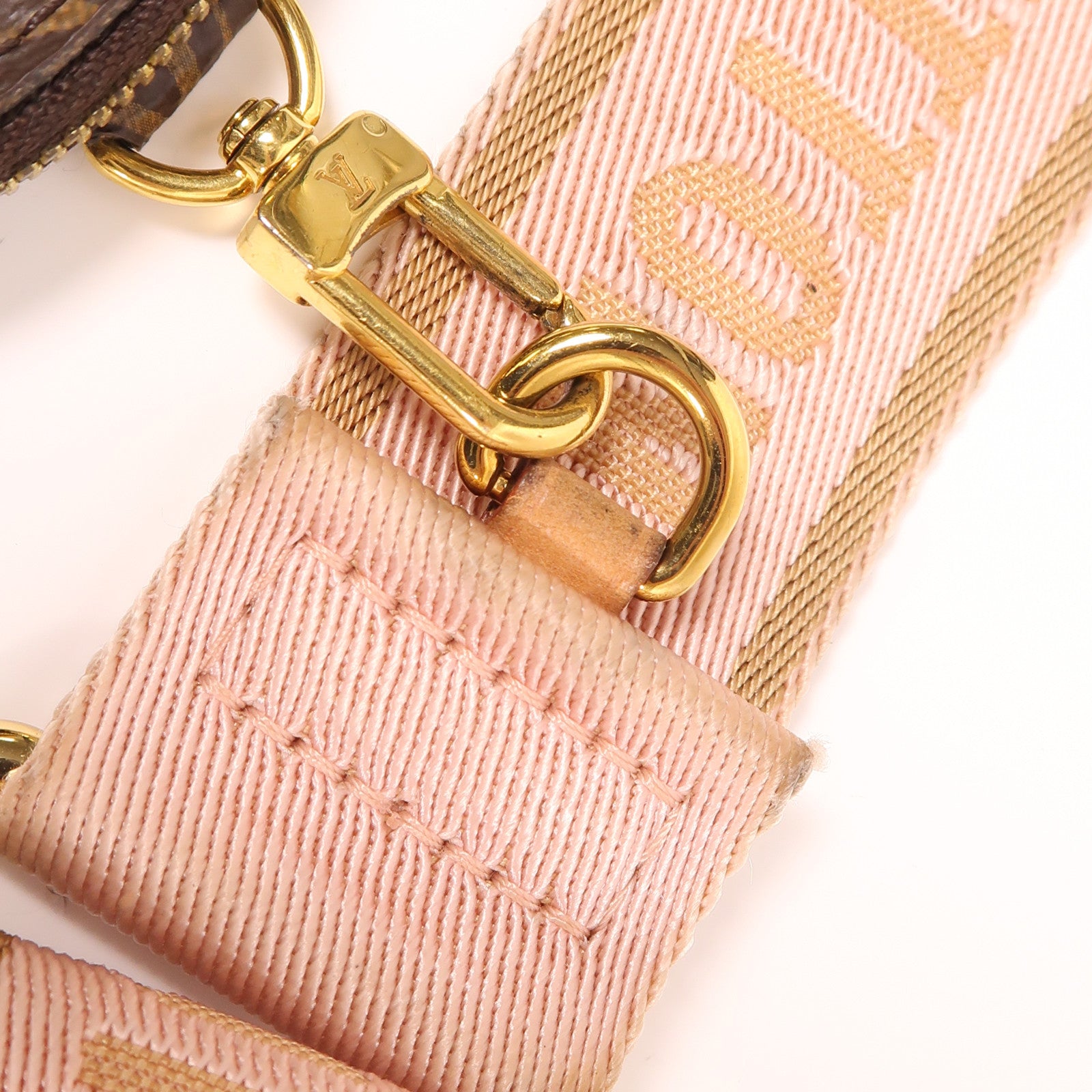 LOUIS VUITTON LV GHW Multi Pochette Accessoires 2 Way Bag M44840 Monogram Brown