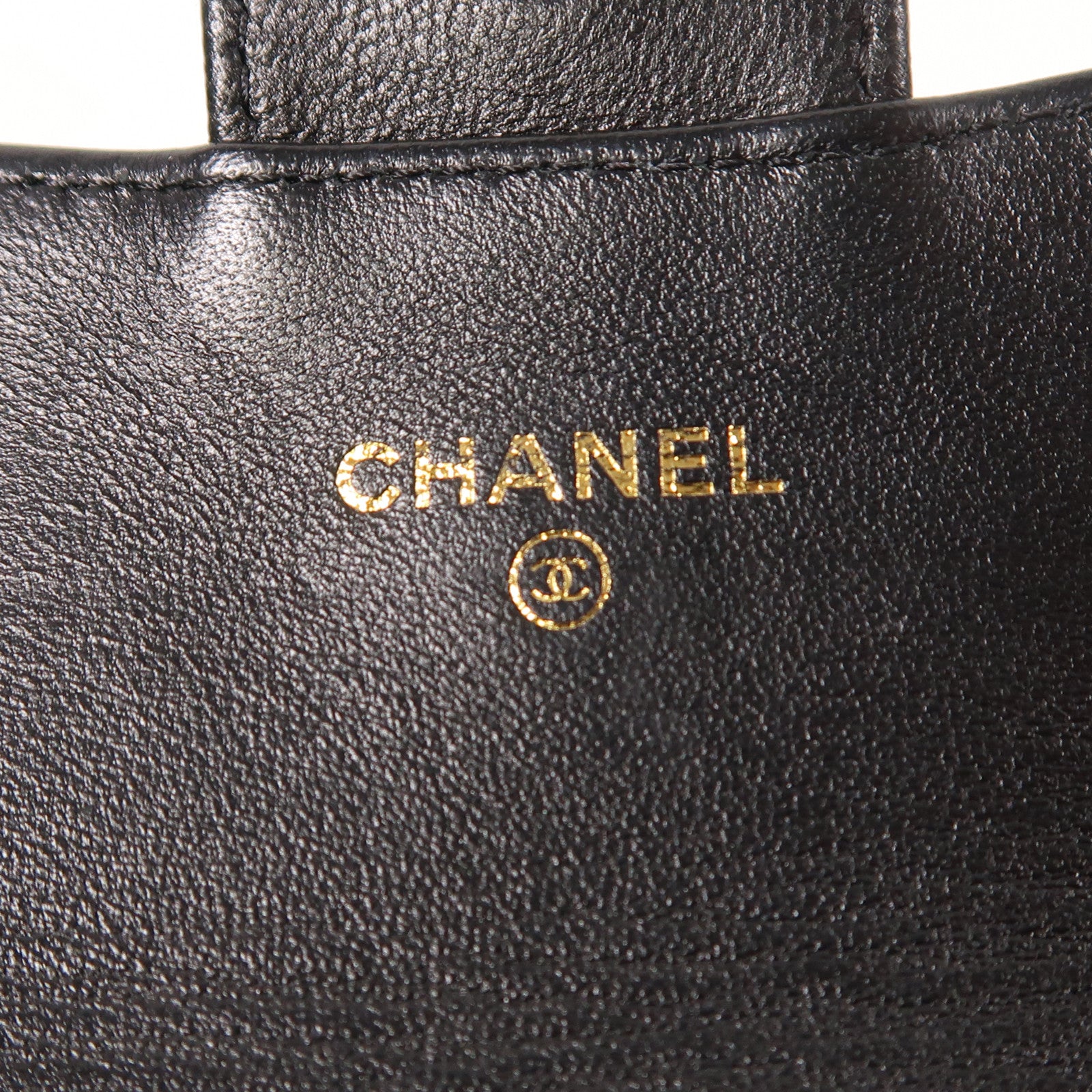 CHANEL 羊皮皮革Card Case金扣卡片套